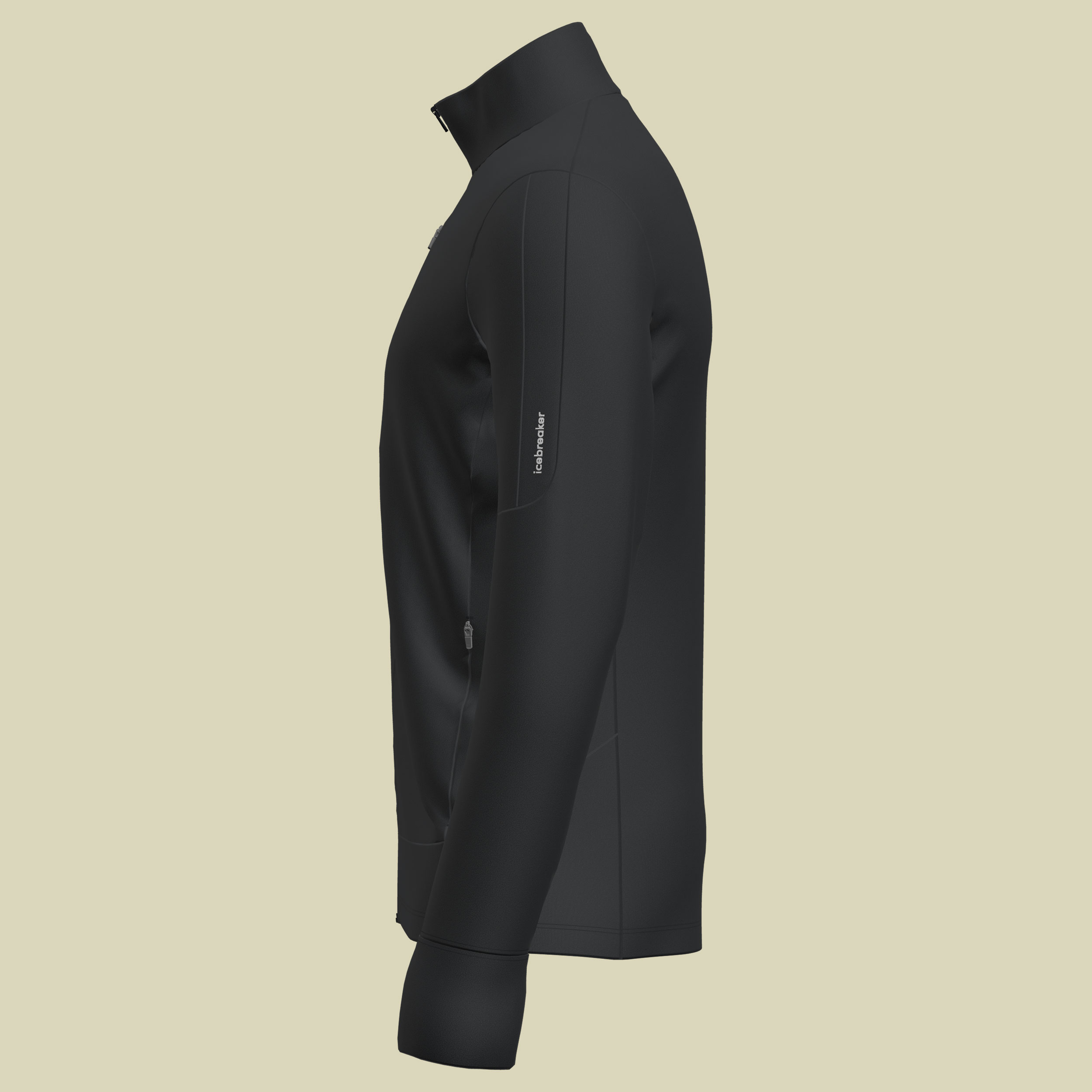 Merino 260 Quantum IV LS Zip Men XXL schwarz II - black
