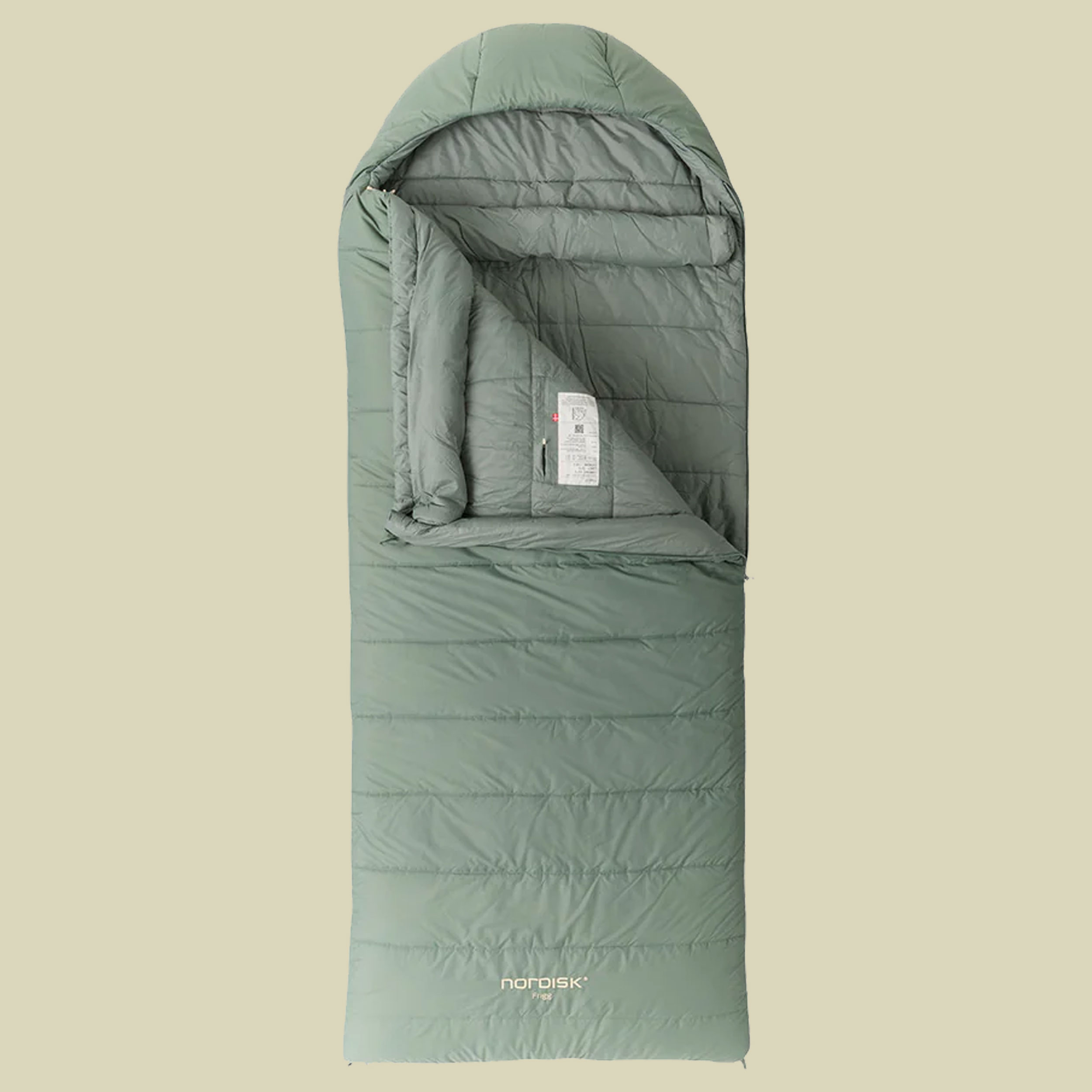 Frigg +0° Blanket Sleeping Bag agave green links 220 cm (XL)