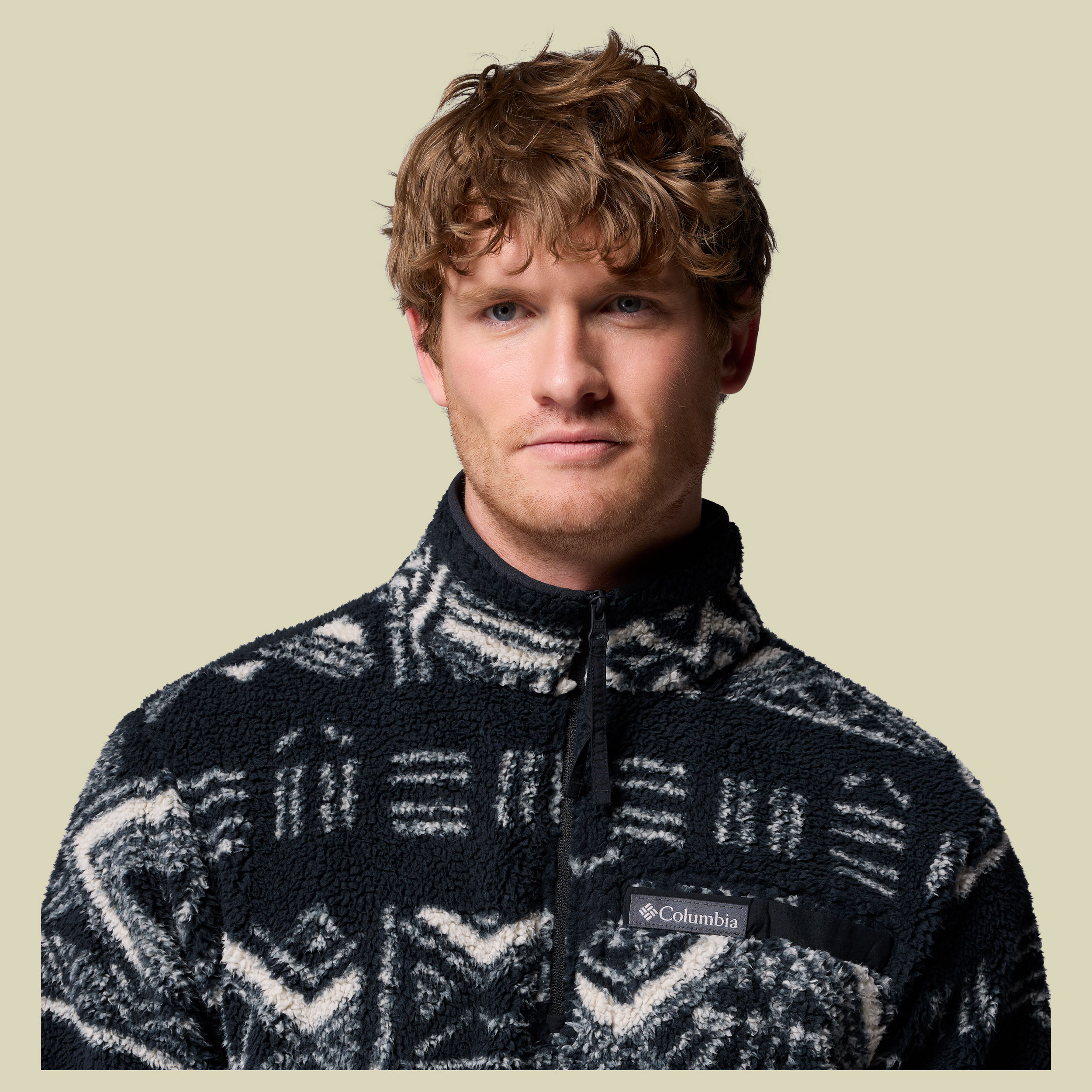 Rugged Ridge High Pile Half Zip Men XL schwarz