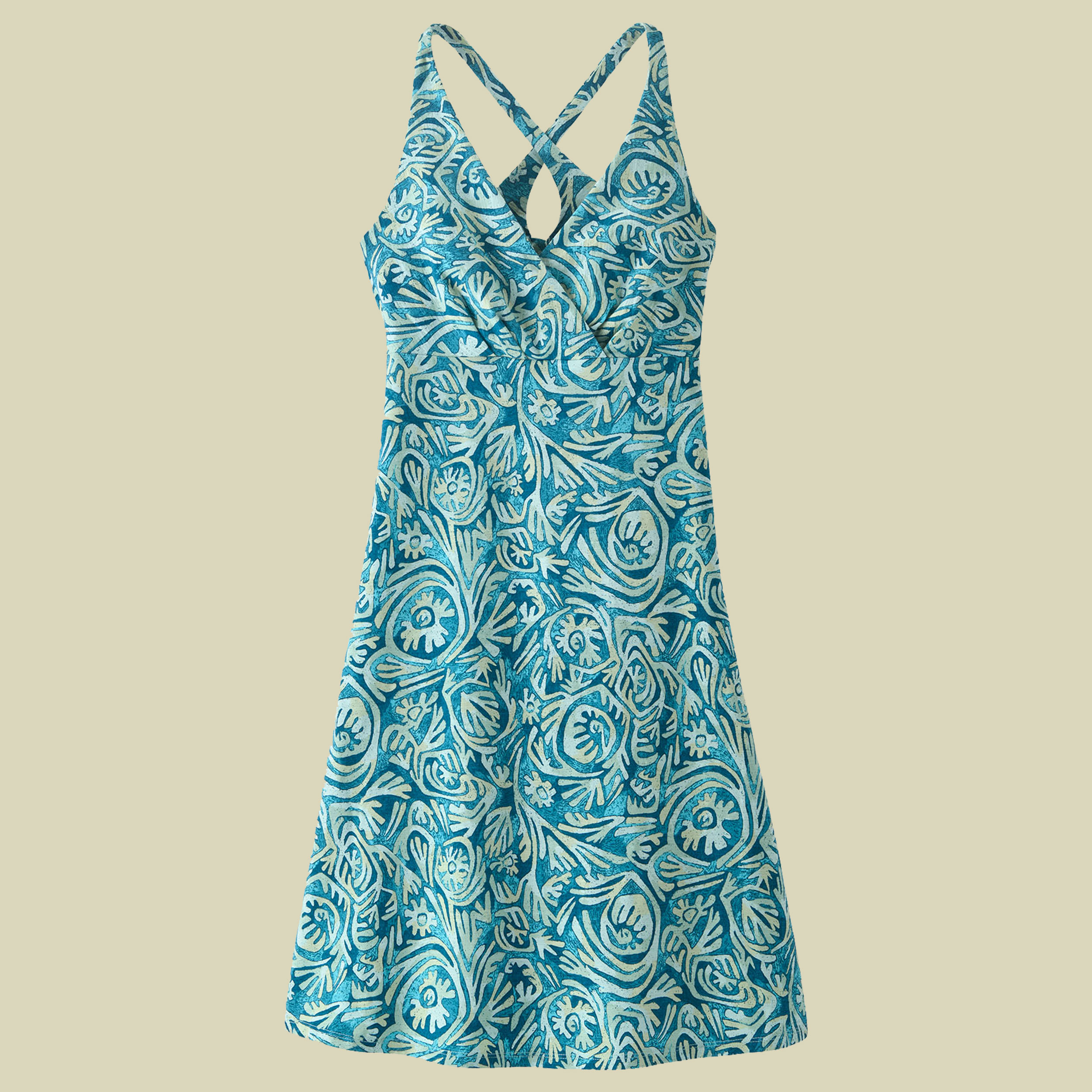 Amber Dawn Dress Women blau S - earthen: thin ice