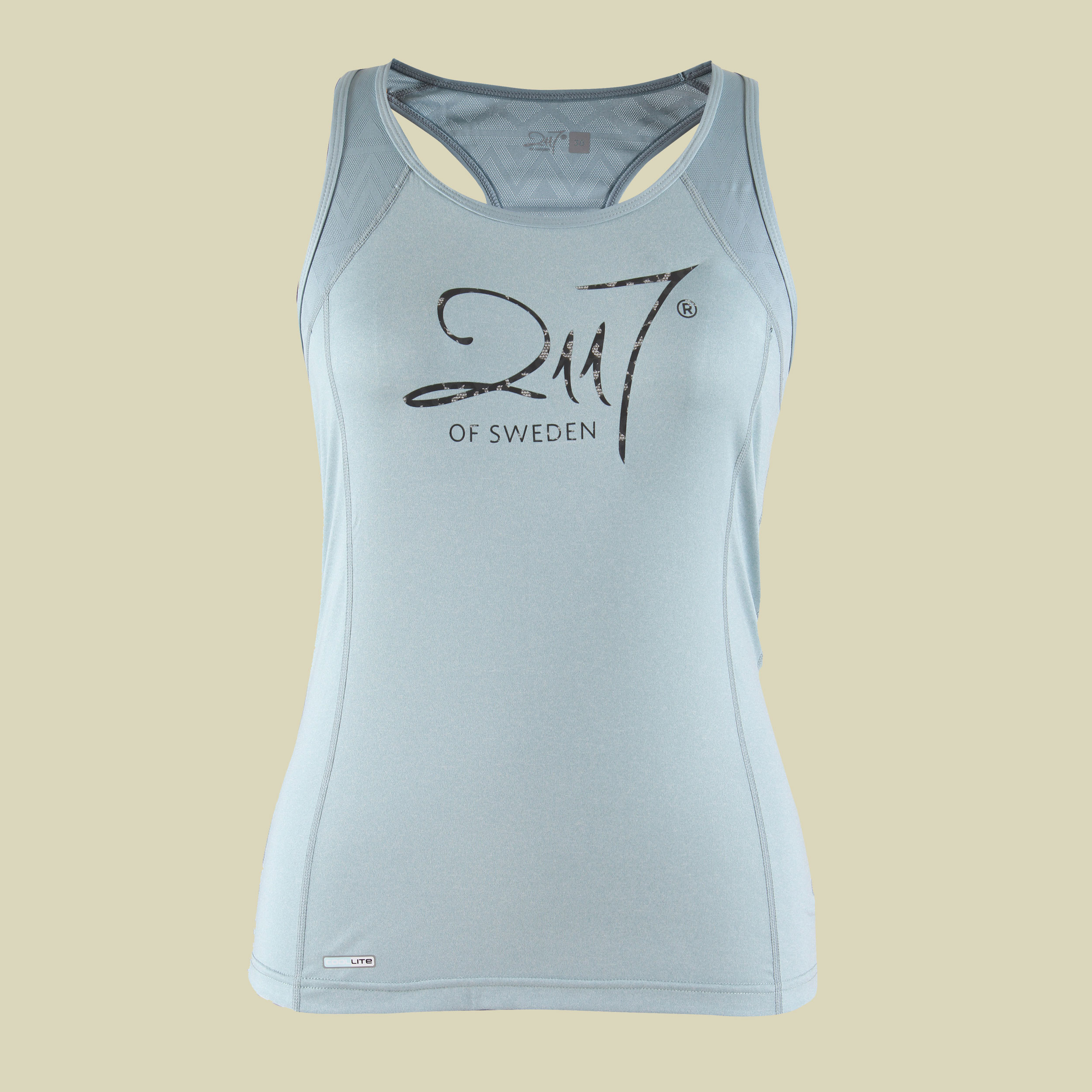 Sjöntorp Tank Top Women Größe 36 Farbe stone blue melange