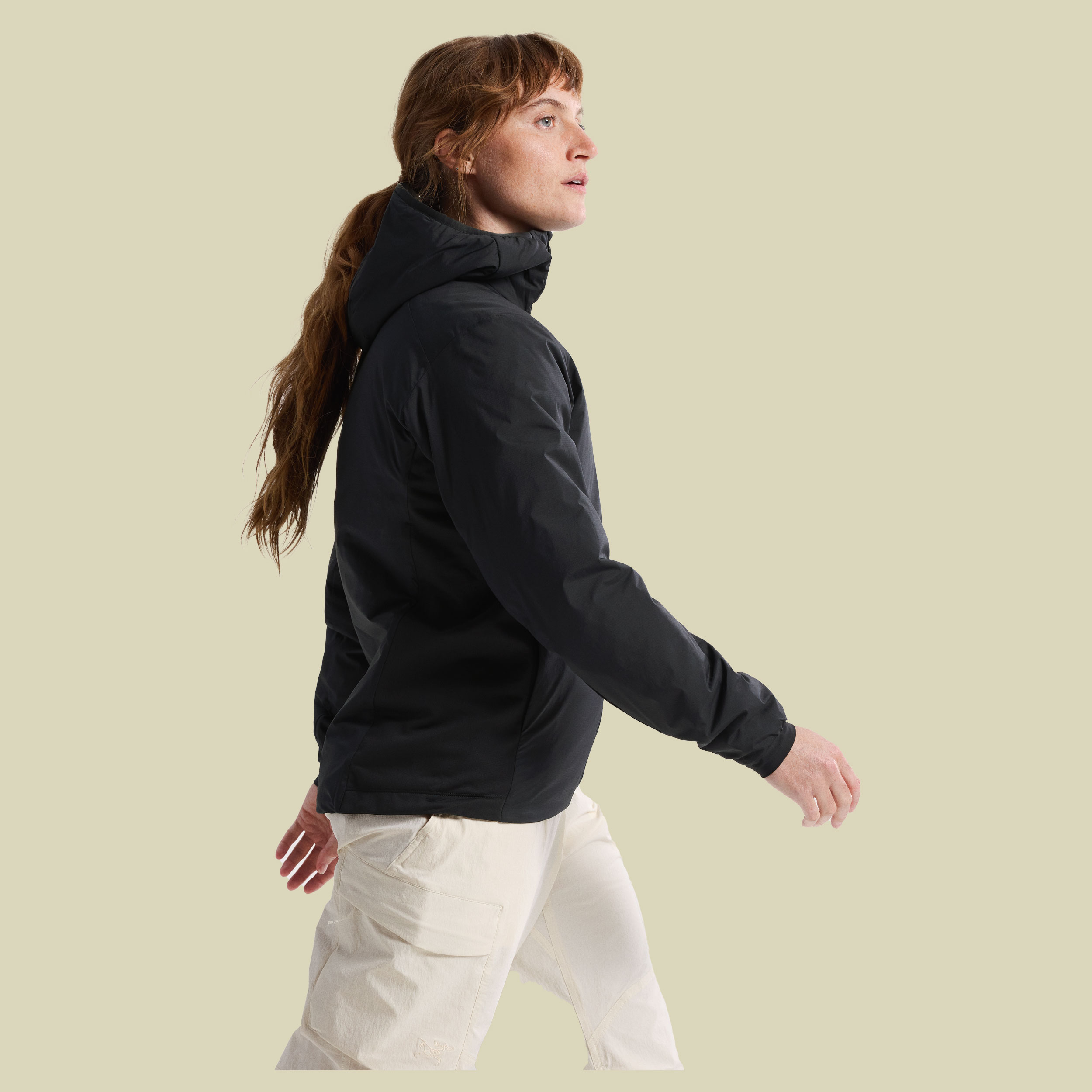 Atom Hoody Women M schwarz