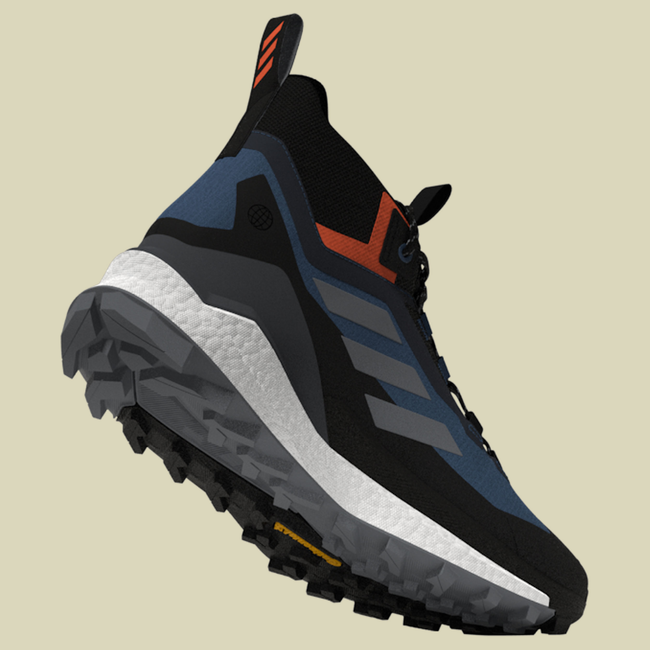 Terrex Free Hiker 2 GTX Men Größe UK 11,5 Farbe wonder steel