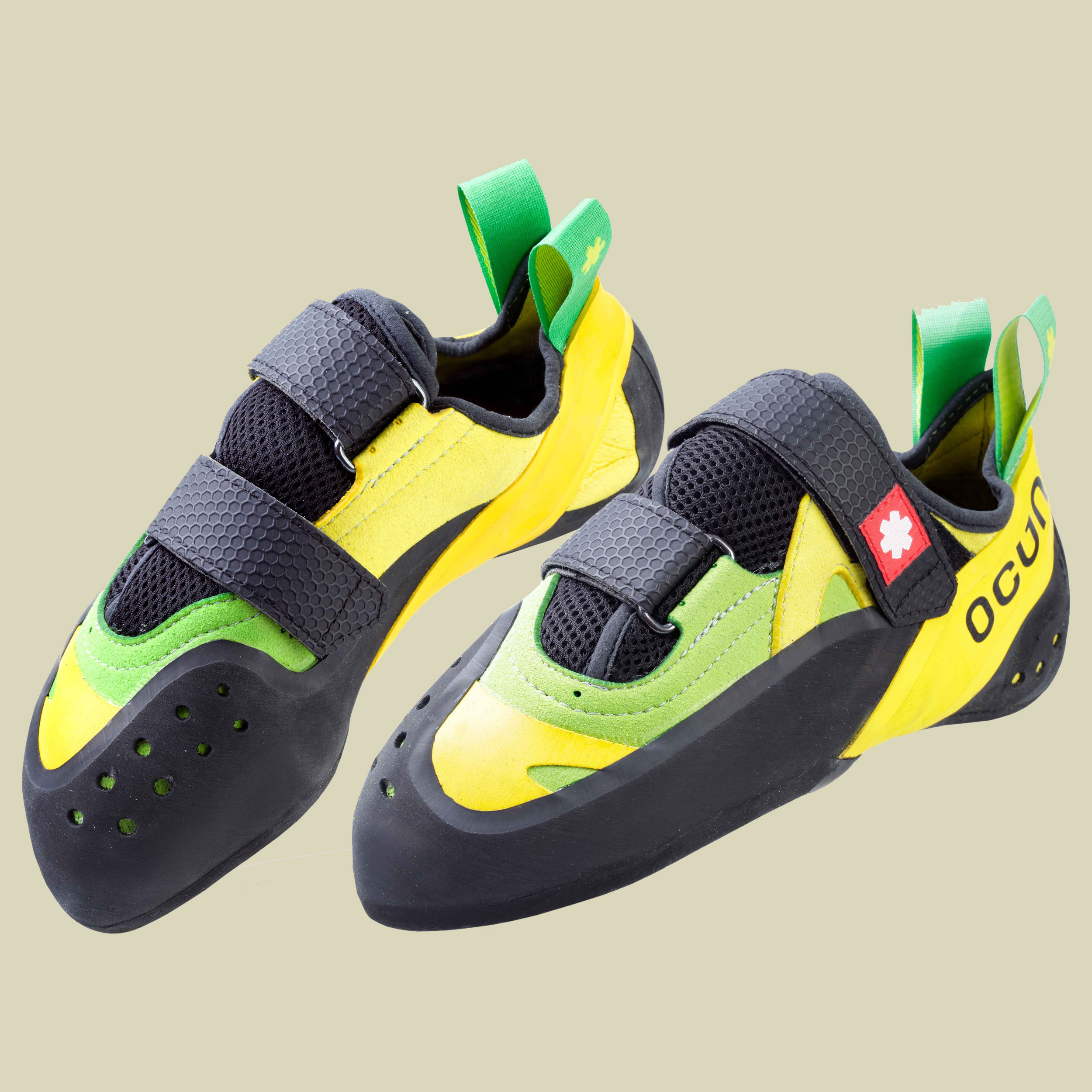 Oxi QC Größe UK 8,5 Farbe grün-gelb