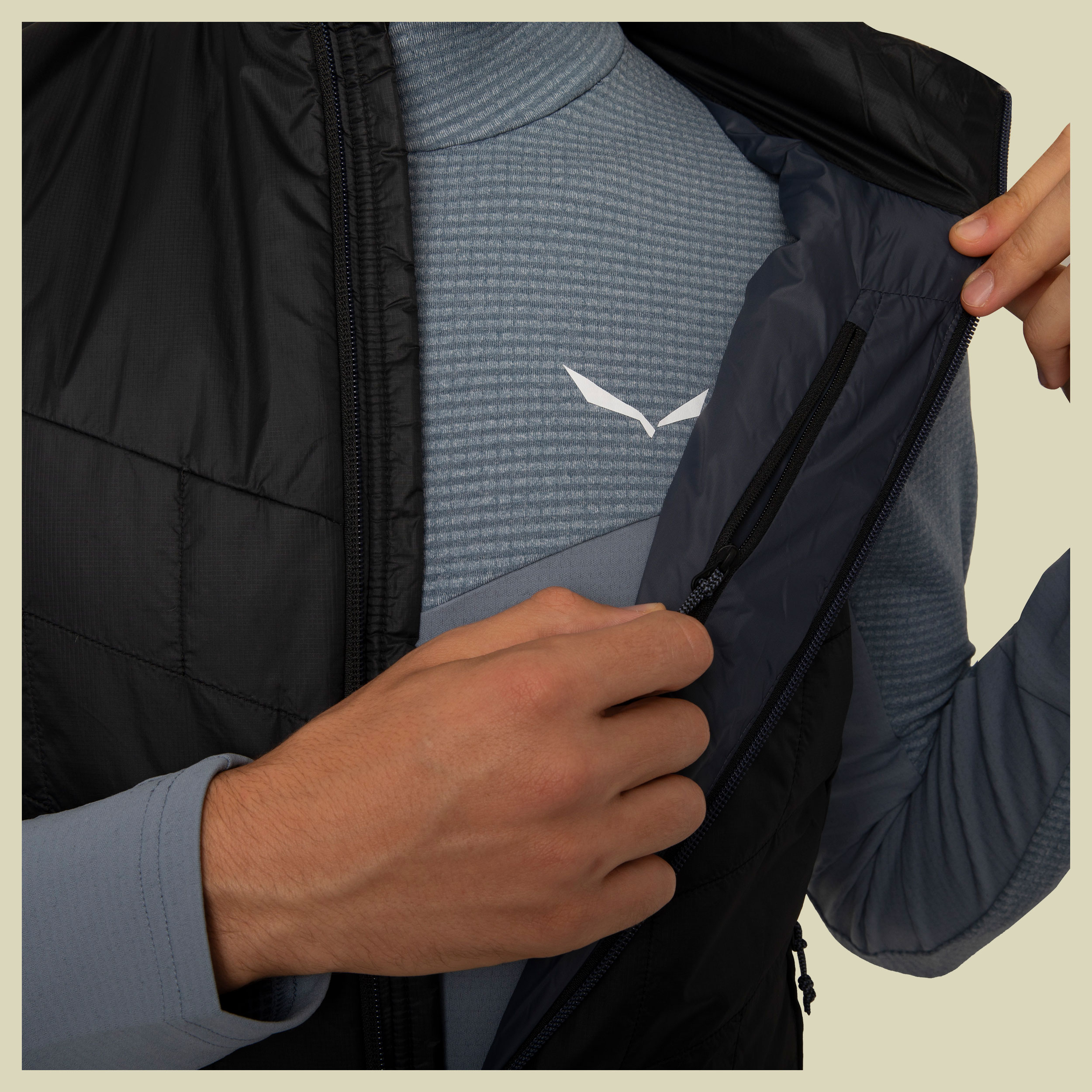 Ortles Hybrid TWR Vest Men Größe M  Farbe black out