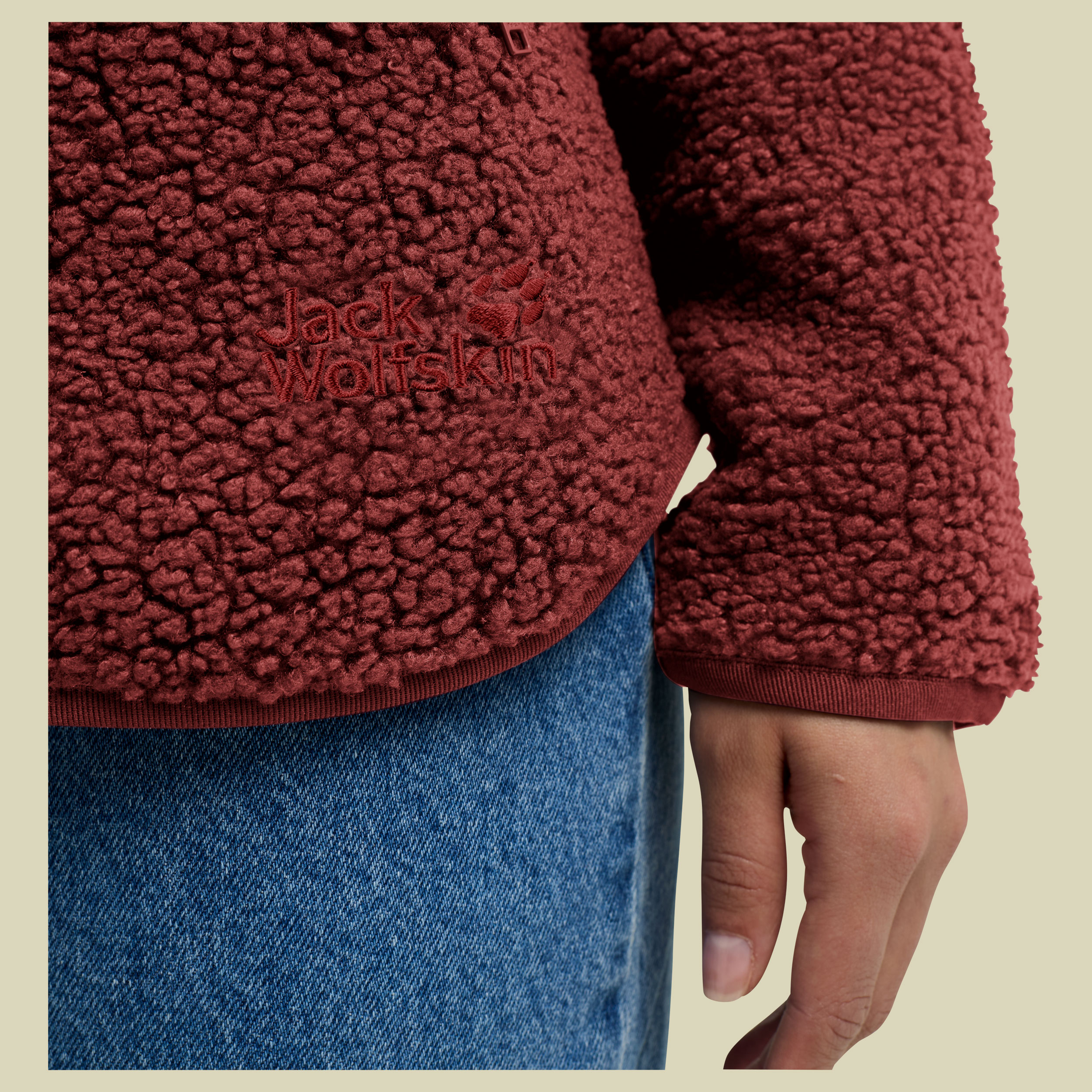 High Curl Jacket Women rot XXL - merlot