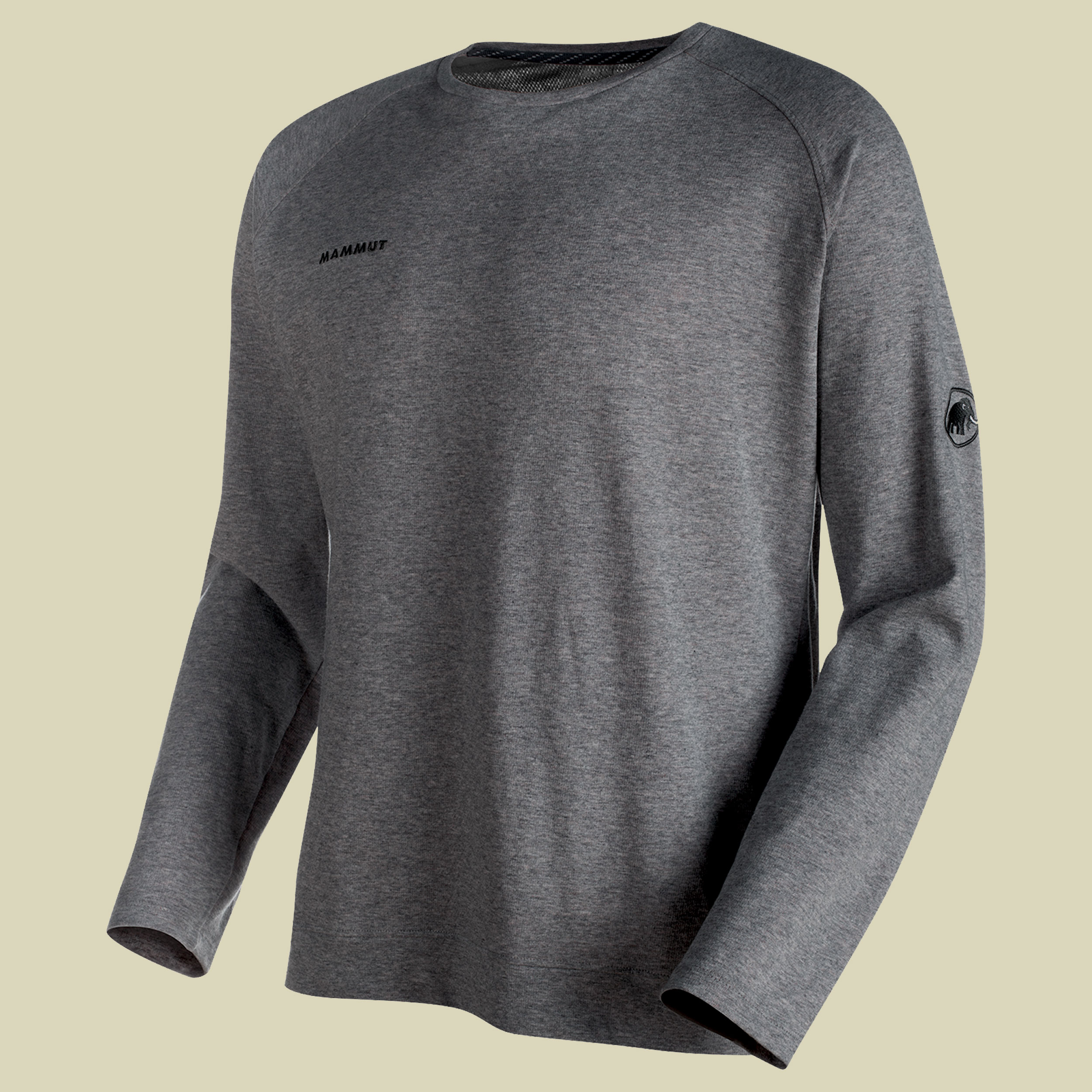 Crashiano Longsleeve Men Größe M Farbe graphite melange-black