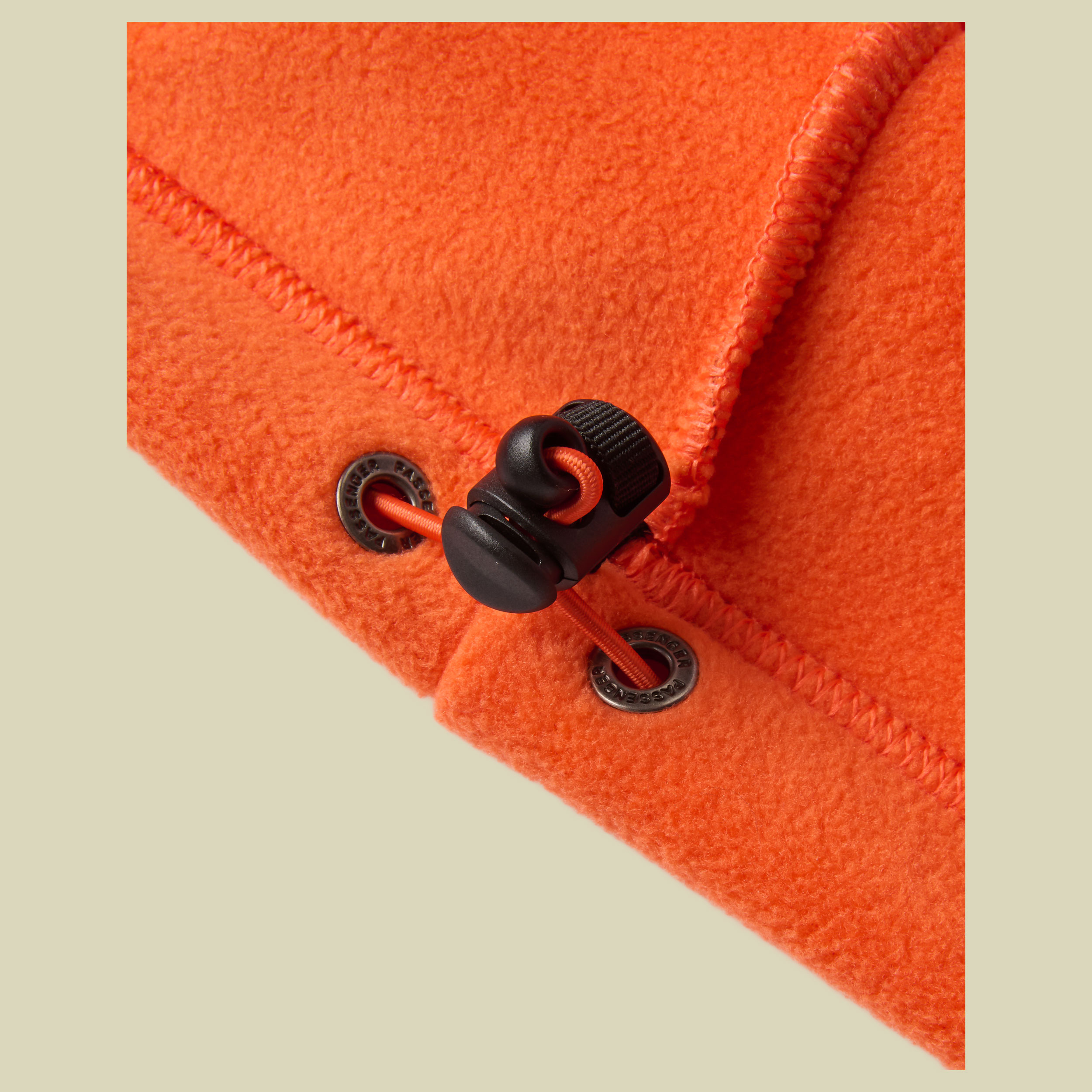 Alexander Hooded Polar Fleece Women XS dark rust