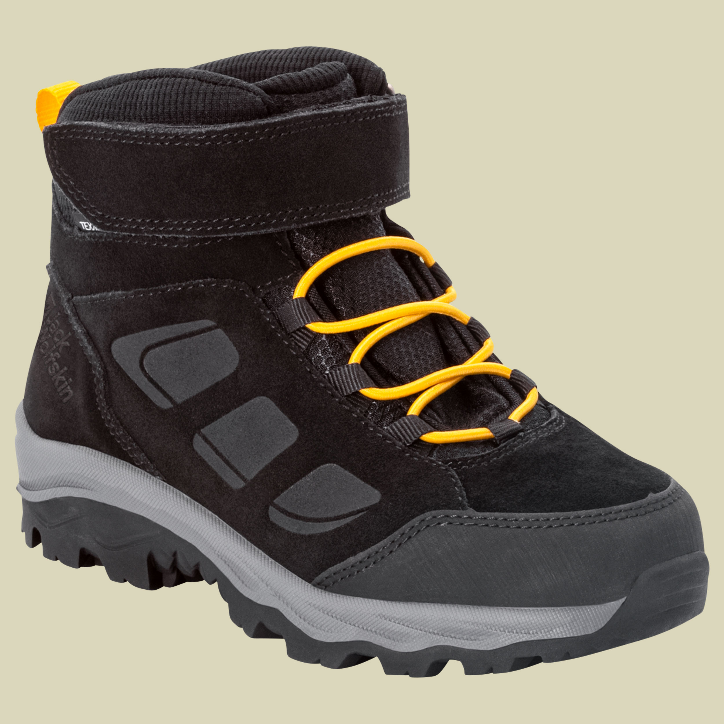 Vojo LT Texapore Mid Kids Größe 40 Farbe black/burly yellow XT