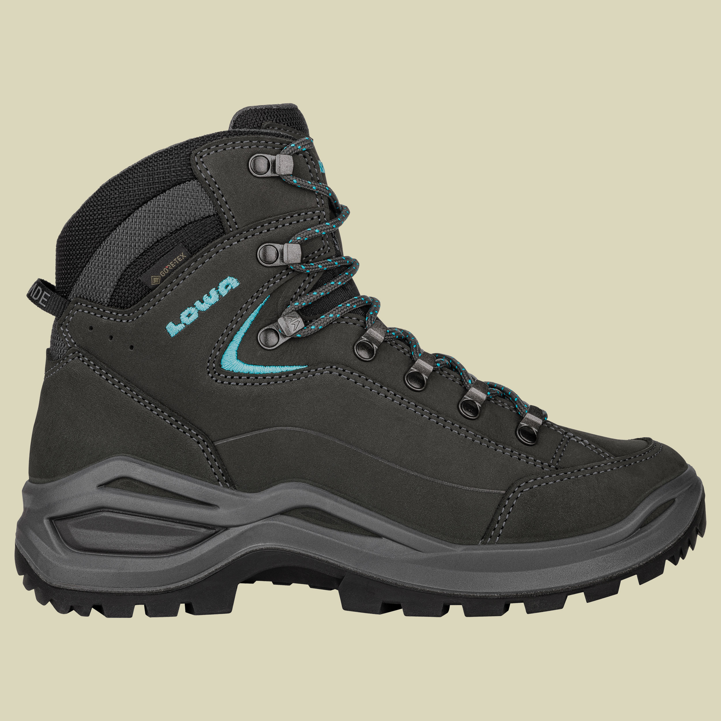 Renegade EVO GTX Mid Women grau UK 5 - asphalt/türkis