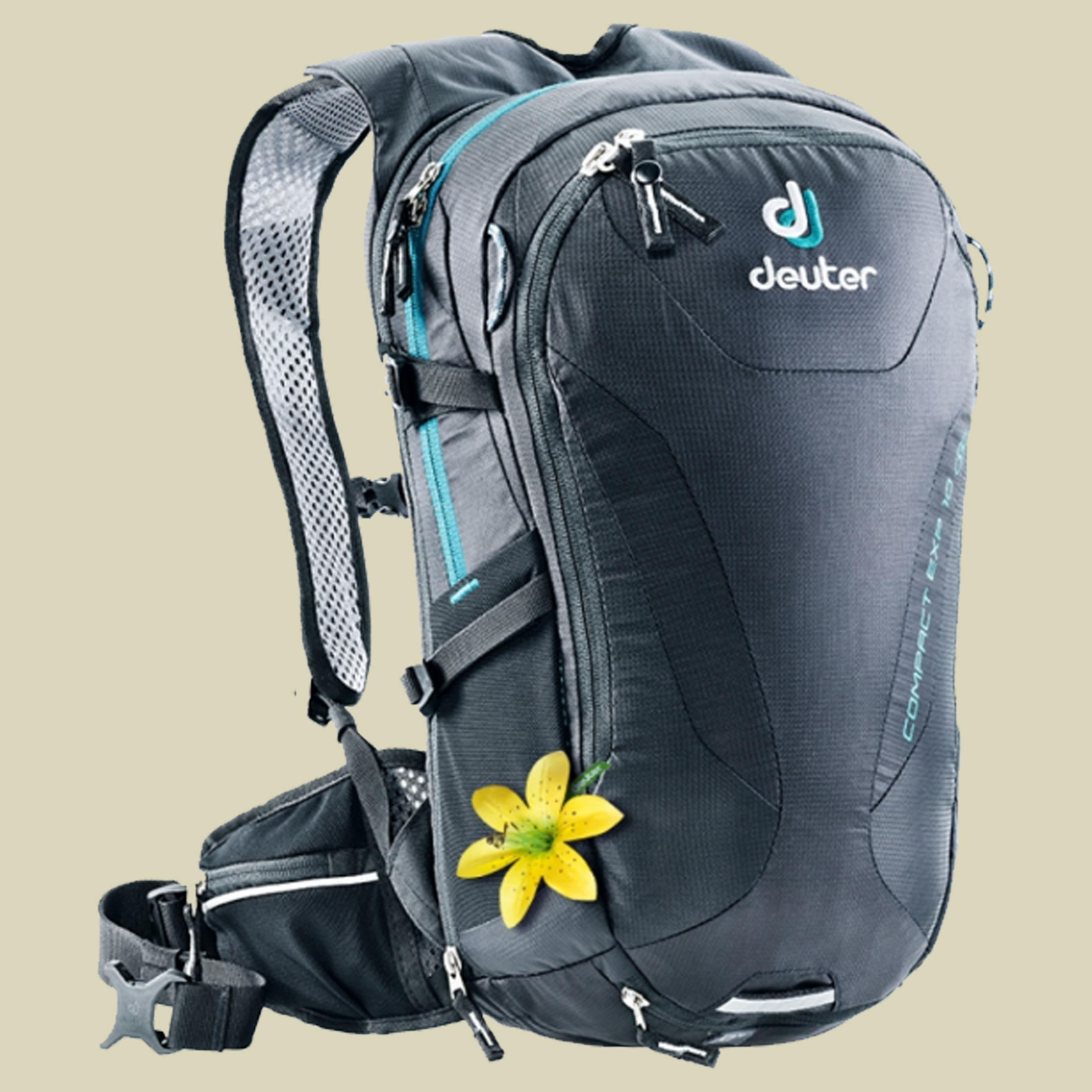 Compact EXP 10 SL Women Volumen 10 L + 2,5 L Farbe black