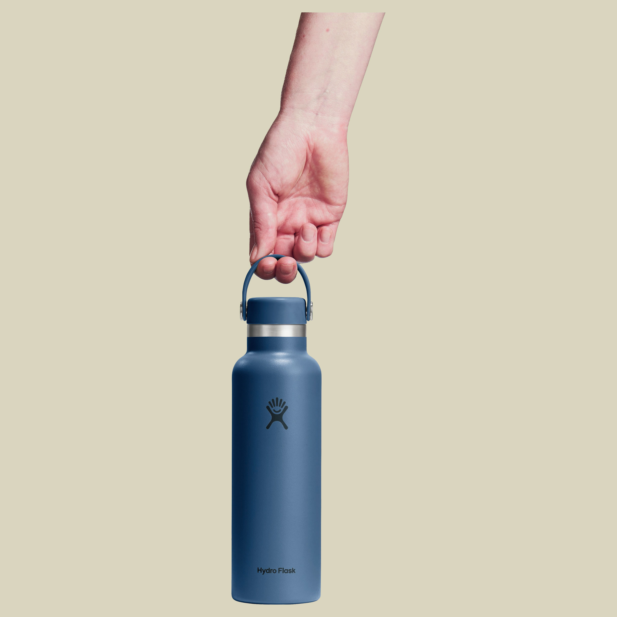Hydro Flask 21 oz Standard Mouth Flex Cap blau1 621 - harbor blue