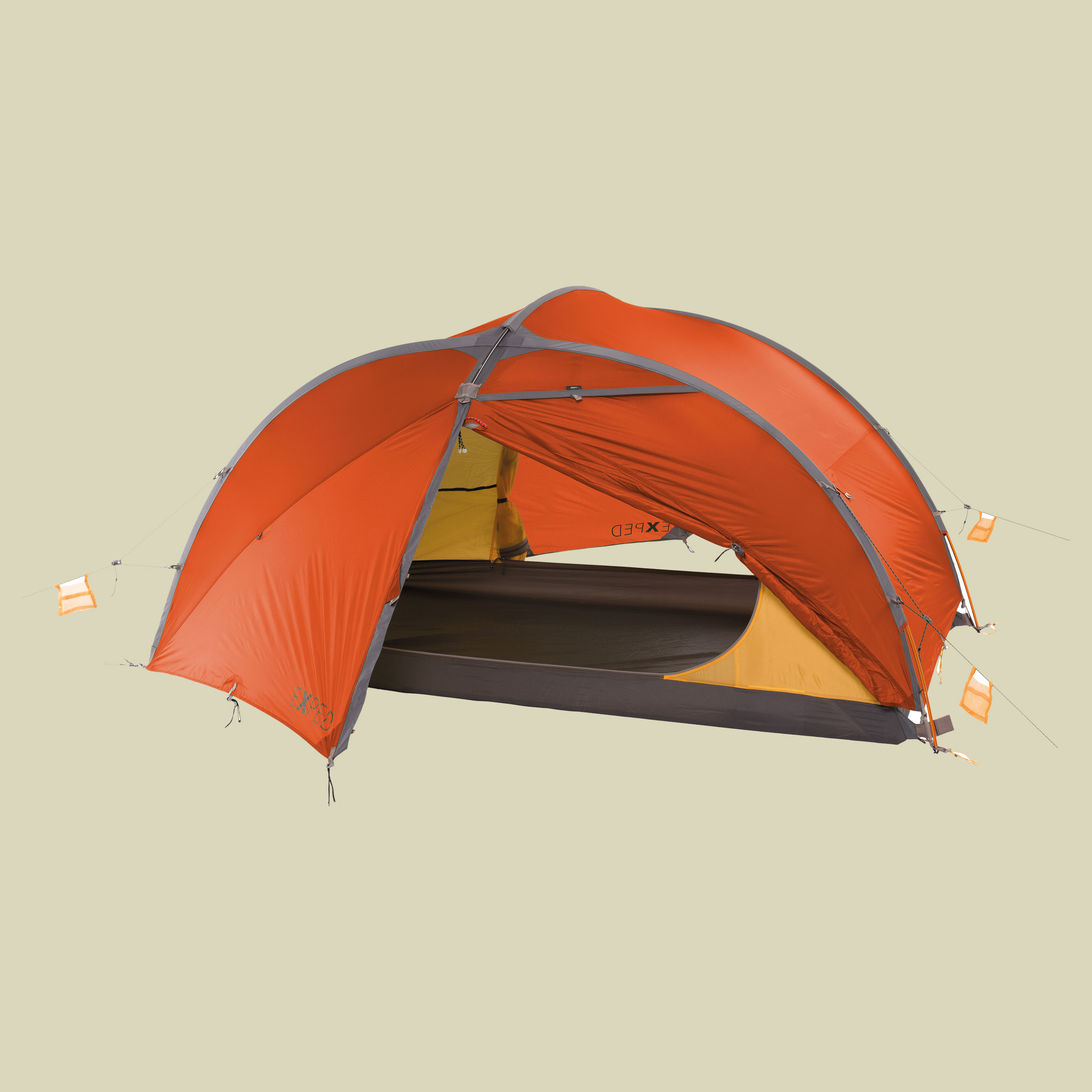 Venus II Extreme 2-Personen-Trekkingzelt Farbe terracotta