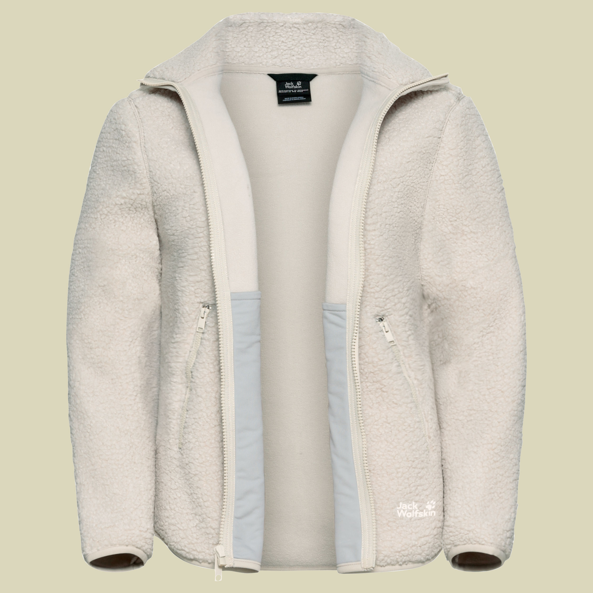 High Curl Jacket Women beige II XXL - pale sand