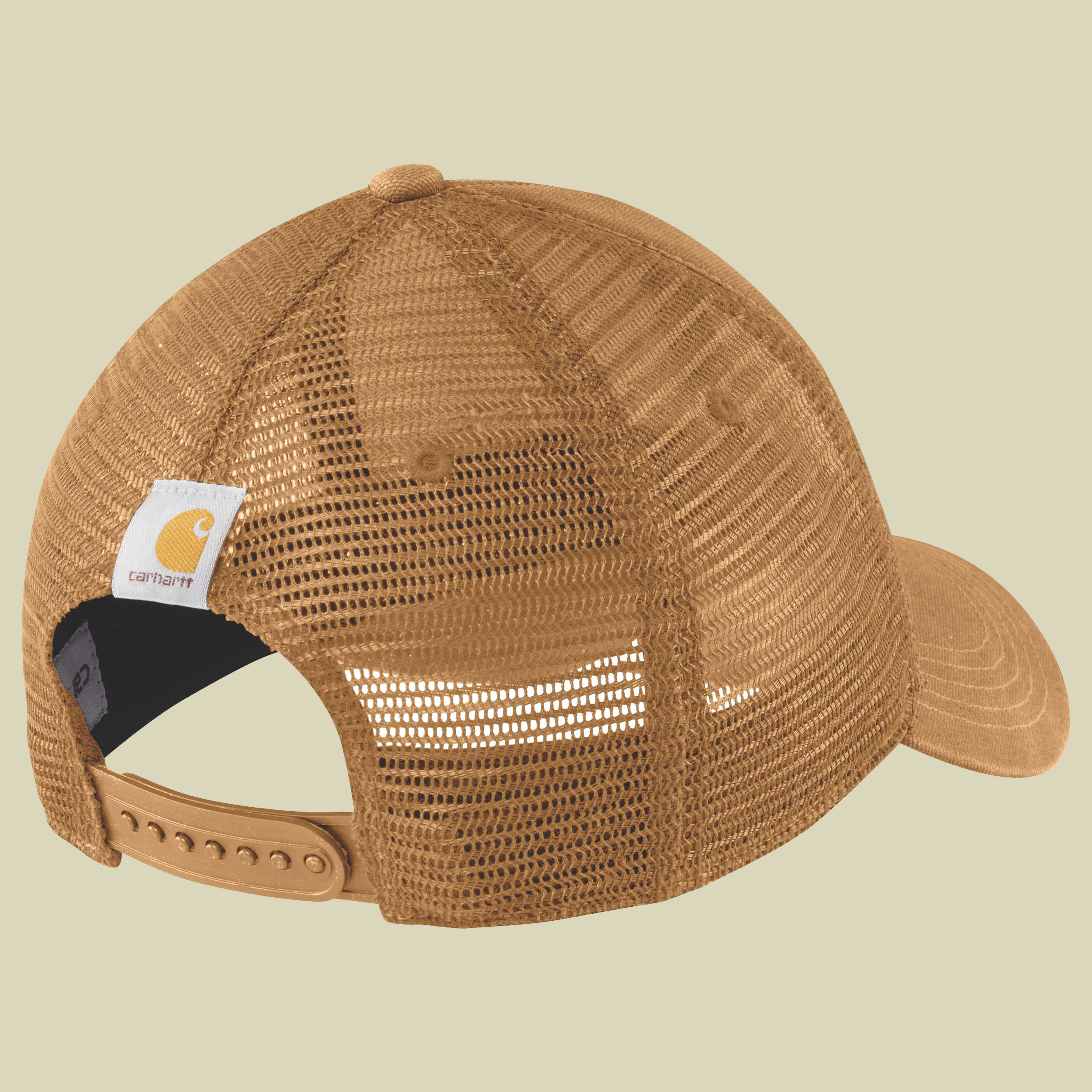 Canvas Mesh-Back Logo Graphic Cap one size braun - Farbe  carhartt brown/oiled walnut
