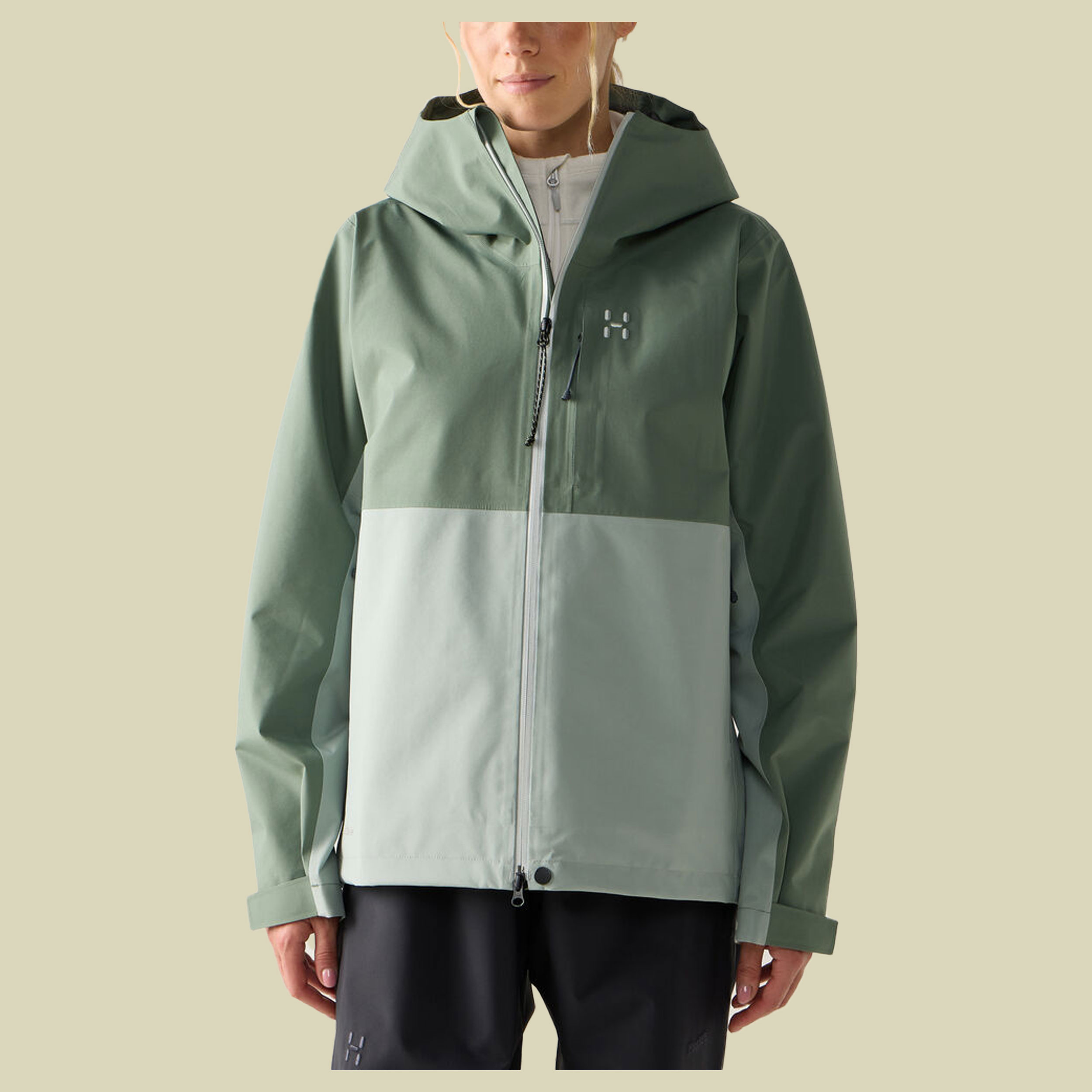 Front Proof II Jacket Women XS grün - chlorophyll green/dew green