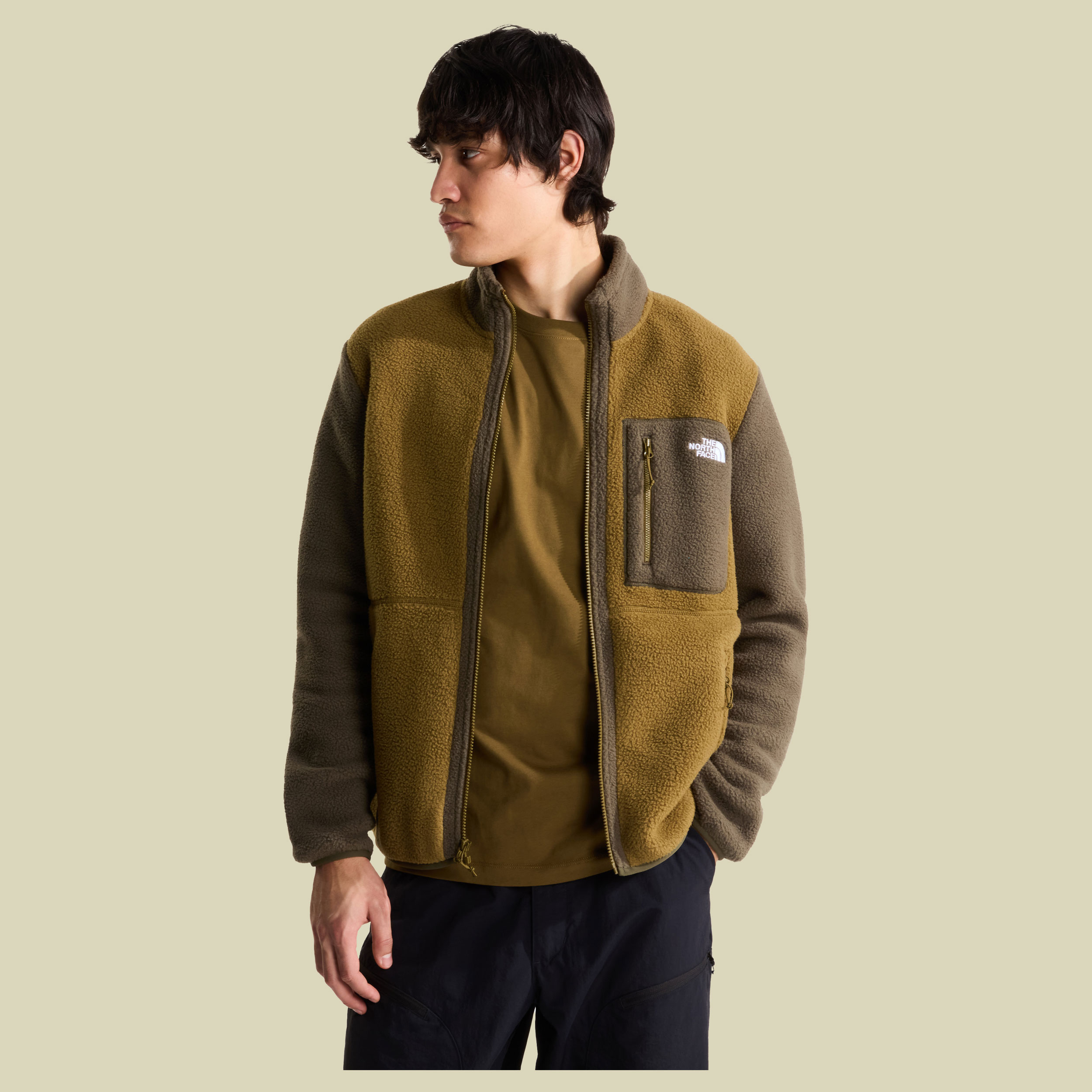 Yumiori Full Zip Men XL braun - caraway seed/new taupe