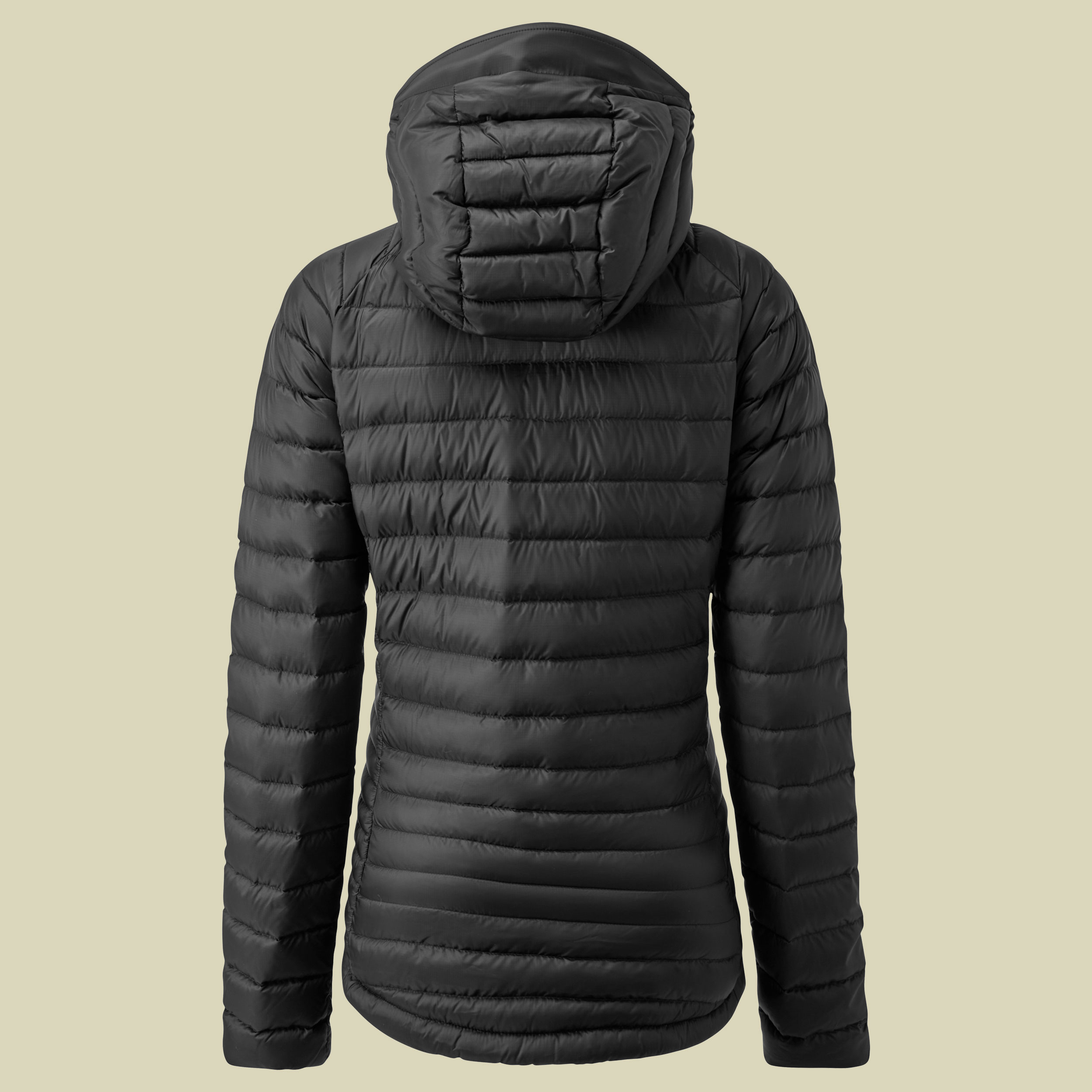 Microlight Alpine Long Jacket Women Größe 44 (16) Farbe black