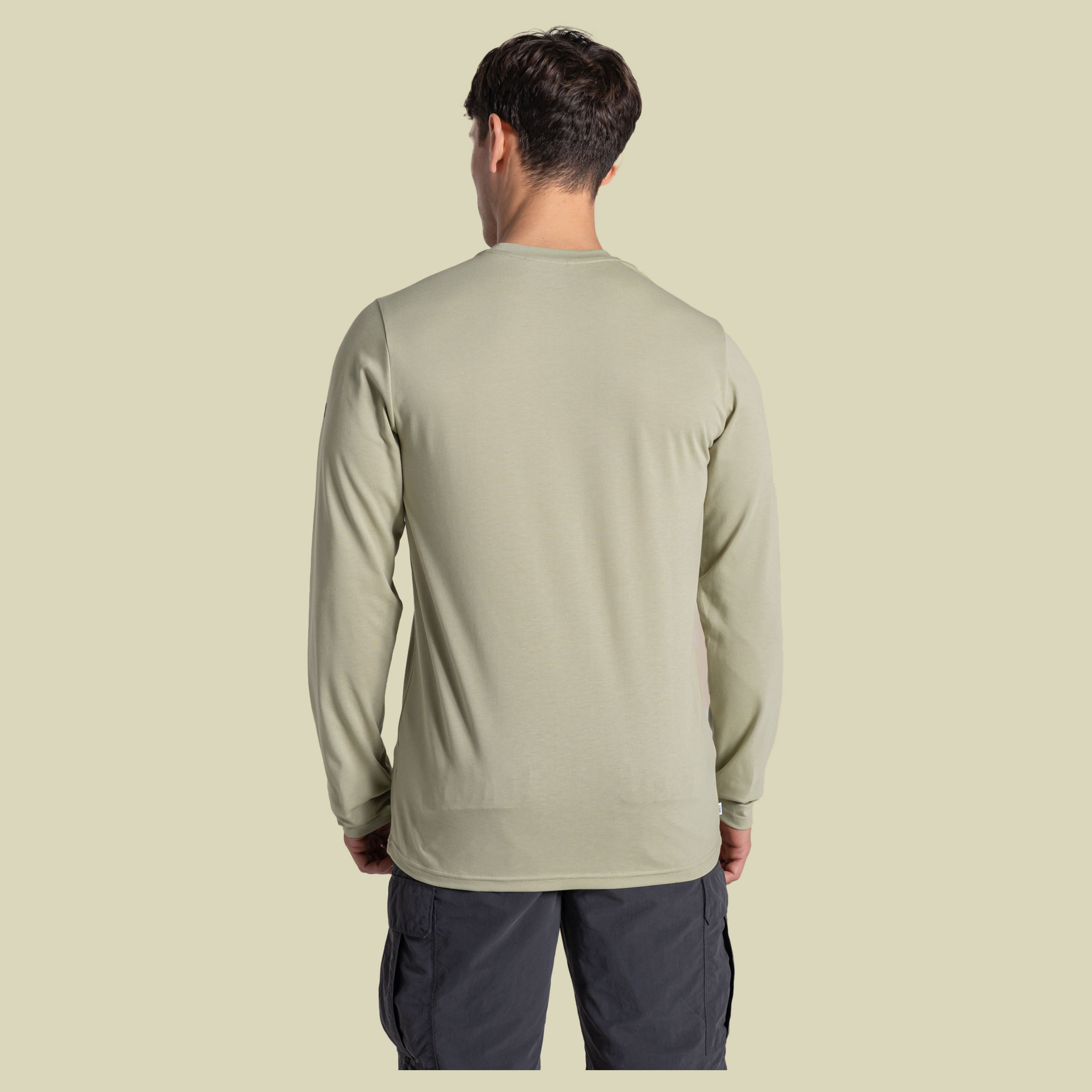 Nosilife Abel Long Sleeved T-Shirt Men S grün2 - bayleaf