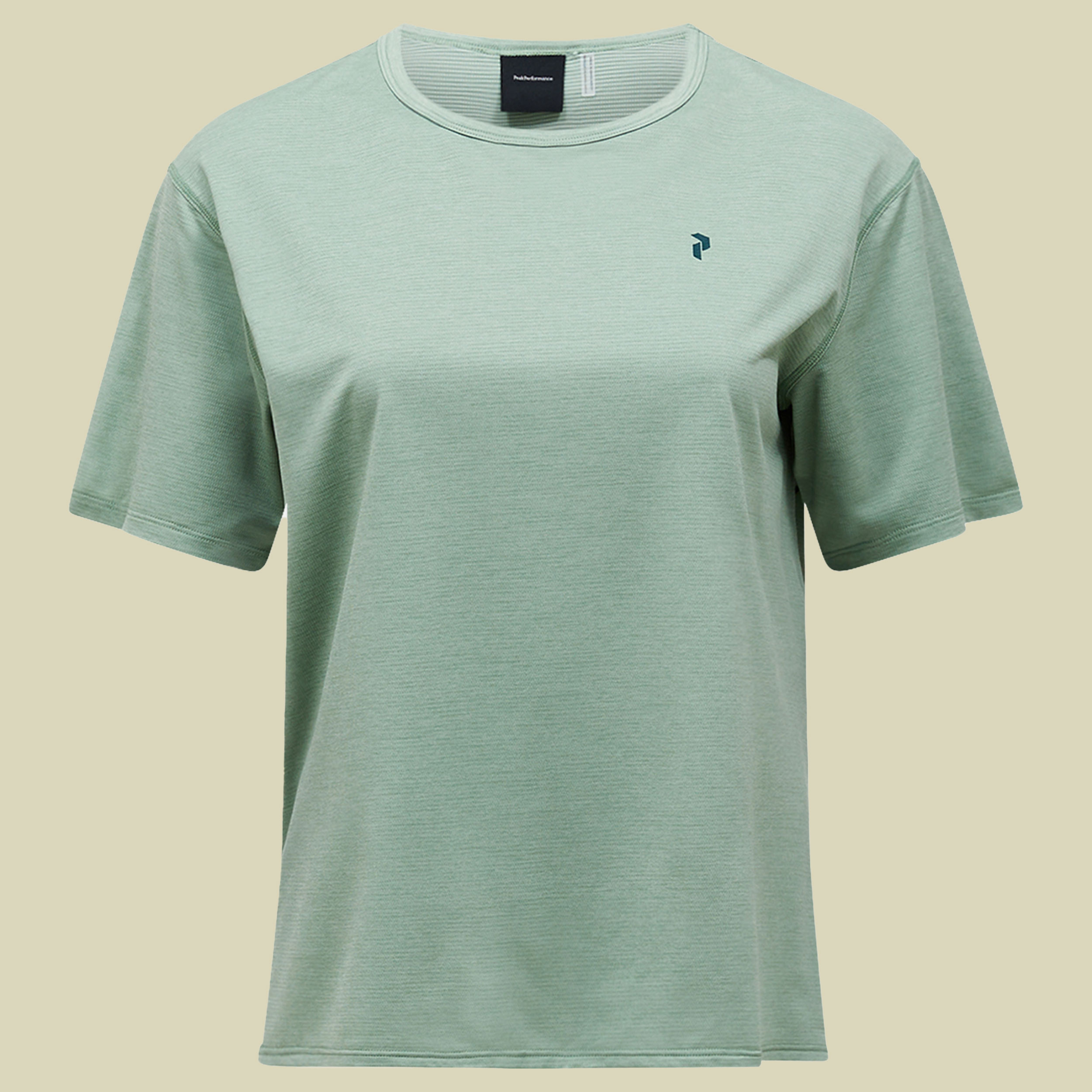 Trail Shortsleeve Women L grün - Farbe green valley