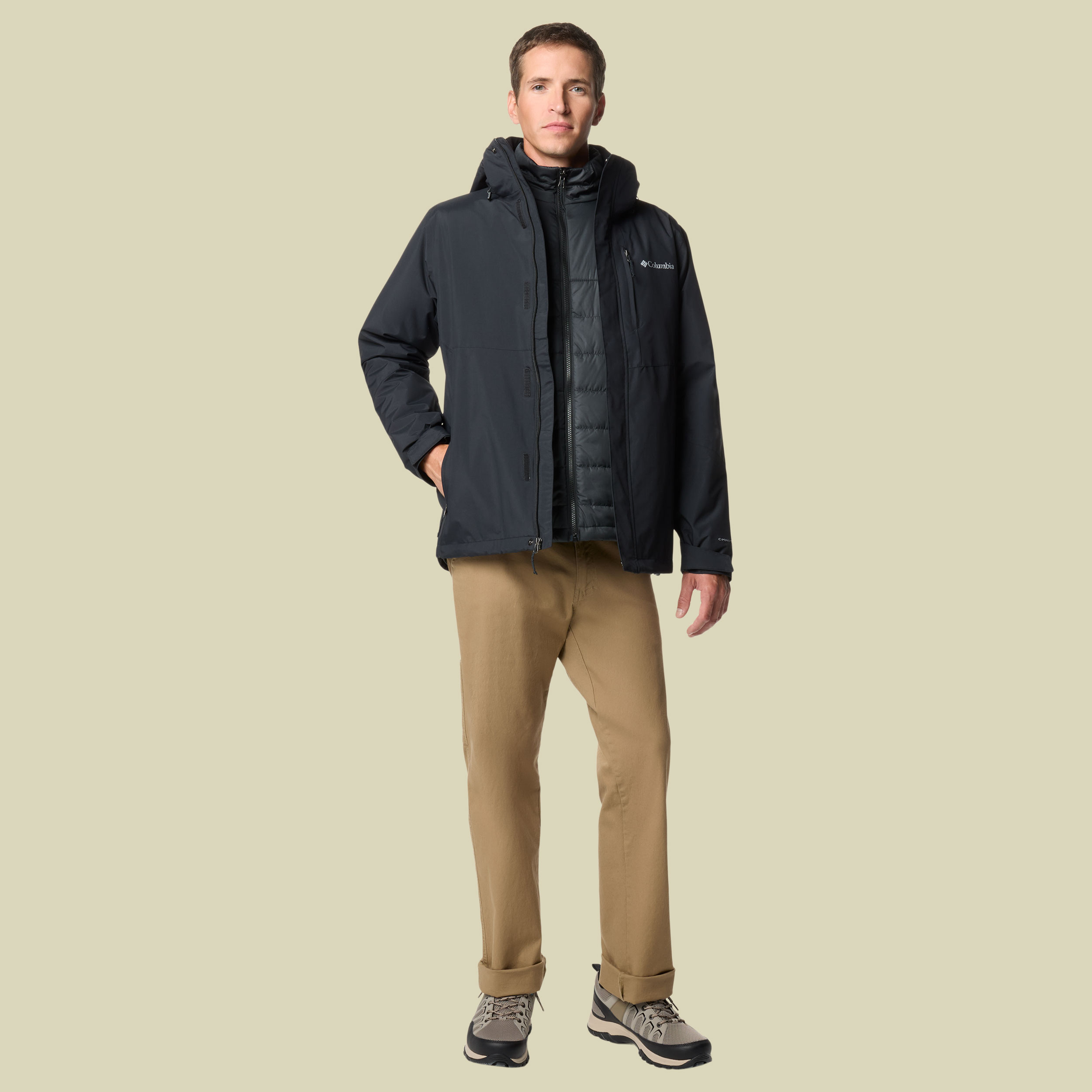 Element Blocker III Interchange-Jacket Men XL schwarz - black