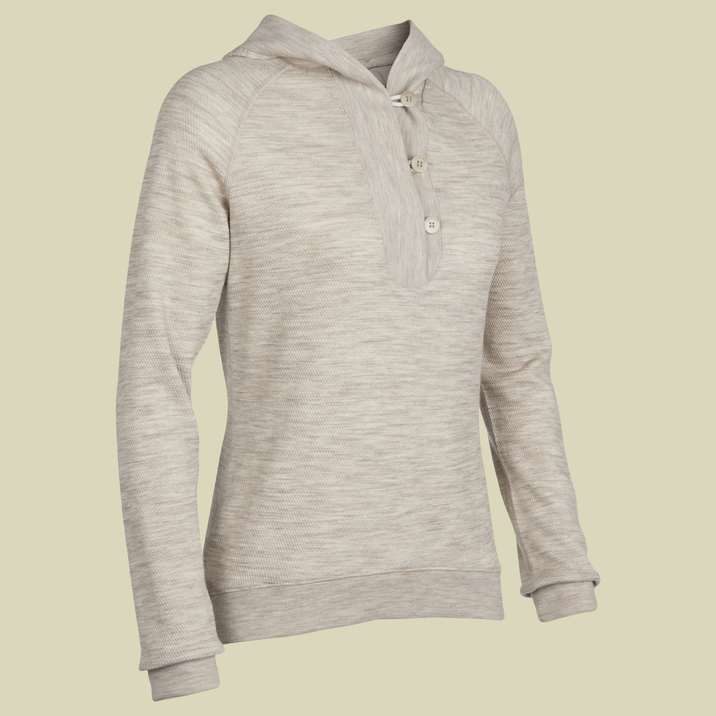 Crave LS Hood women 260 Größe XS Farbe jet melange