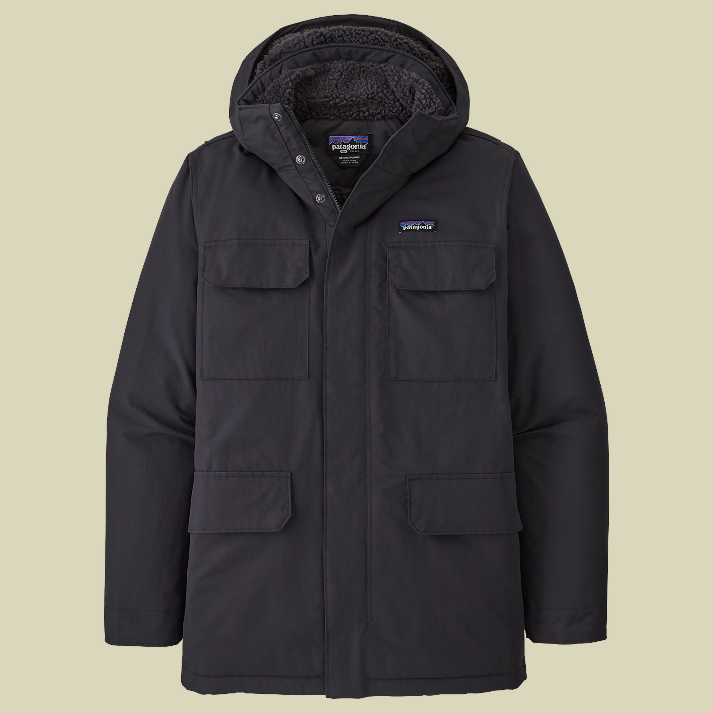 Isthmus Parka Men schwarz S - ink black