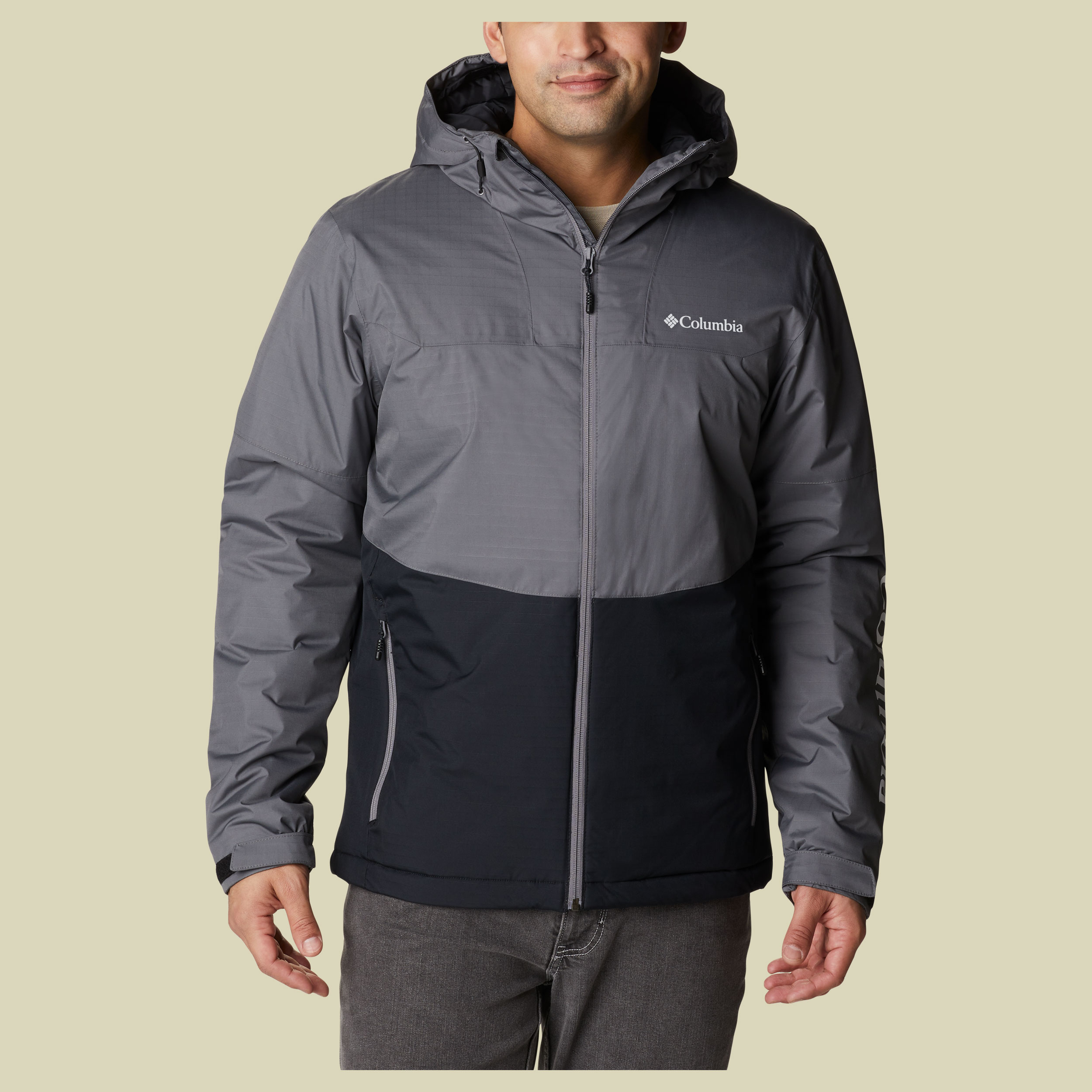 Point Park Insulated Jacket Men Größe XL Farbe city grey-black