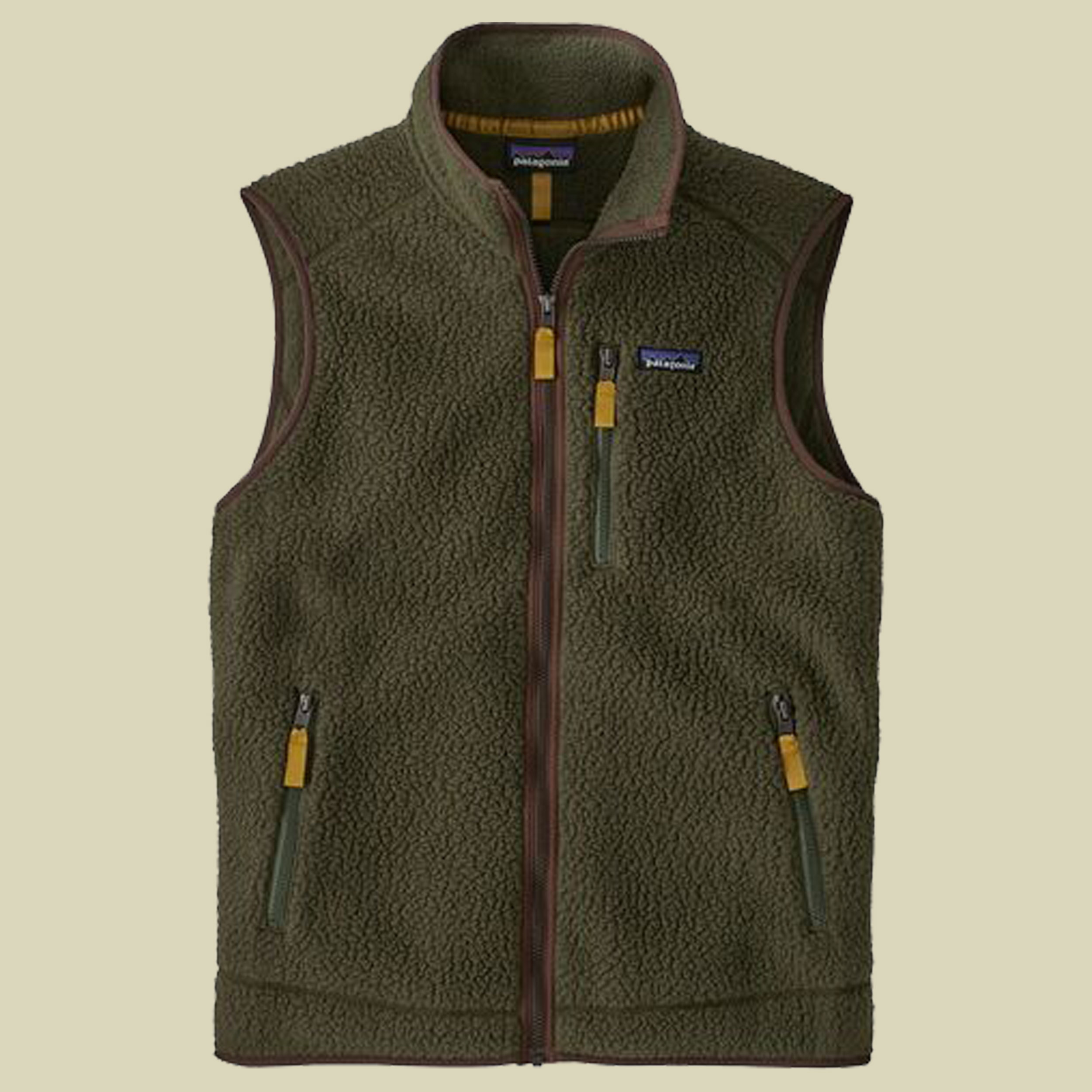 Retro Pile Vest Men Größe L  Farbe basin green