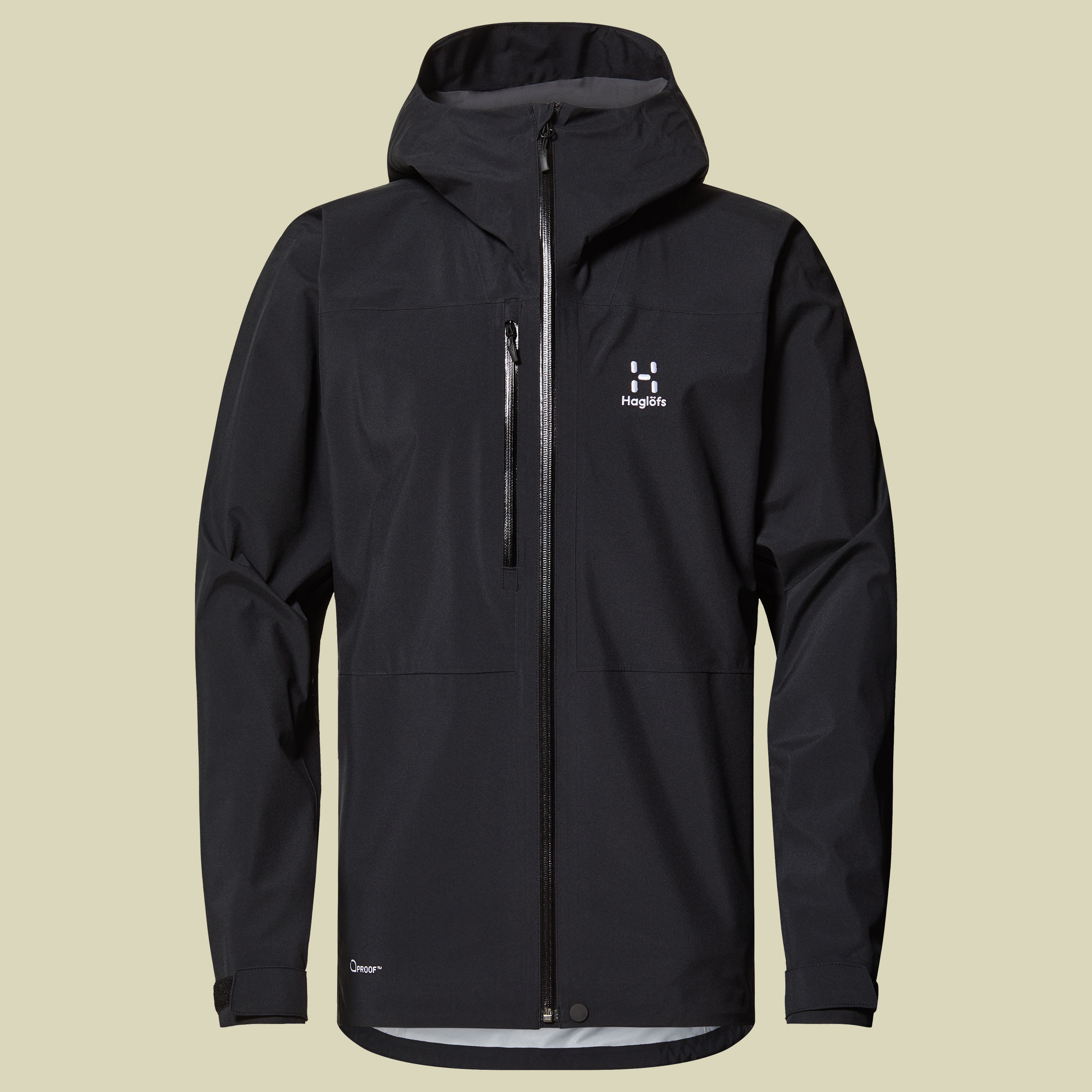 Front Proof Jacket Men Größe XL Farbe true black