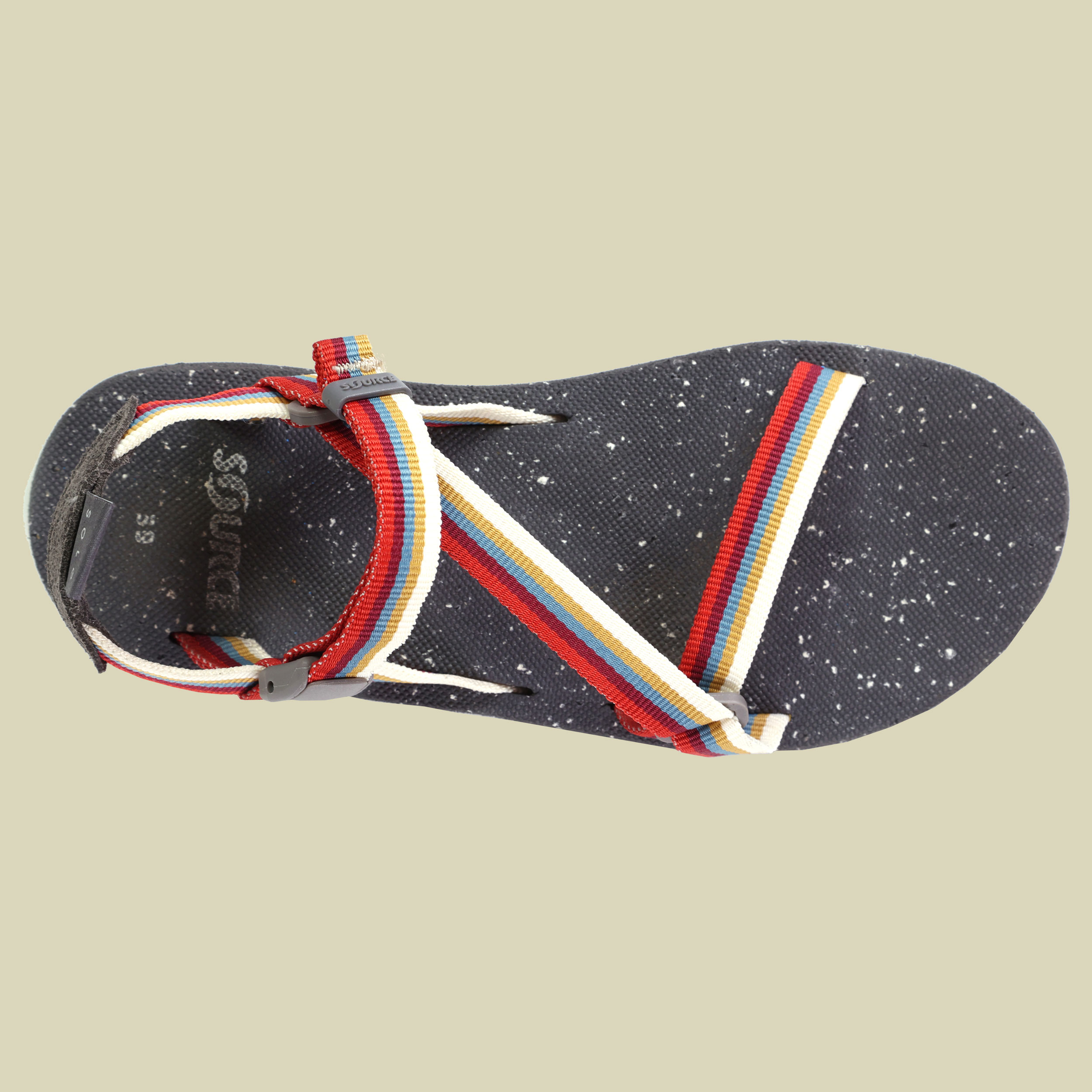 Solo Slim Unisex mehrfarbig 40 - rainbow/footbed gray