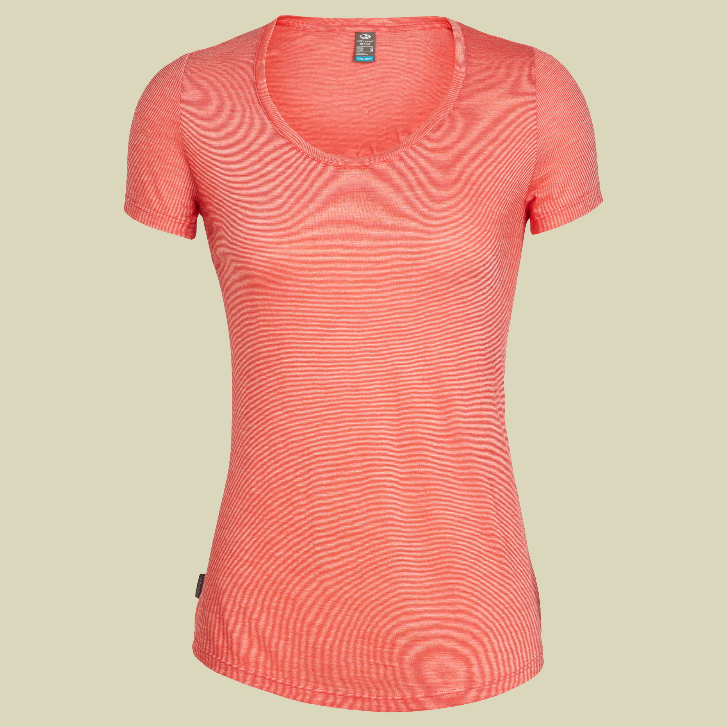 Sphere SS Scoop Women Größe M  Farbe ember/snow stripe