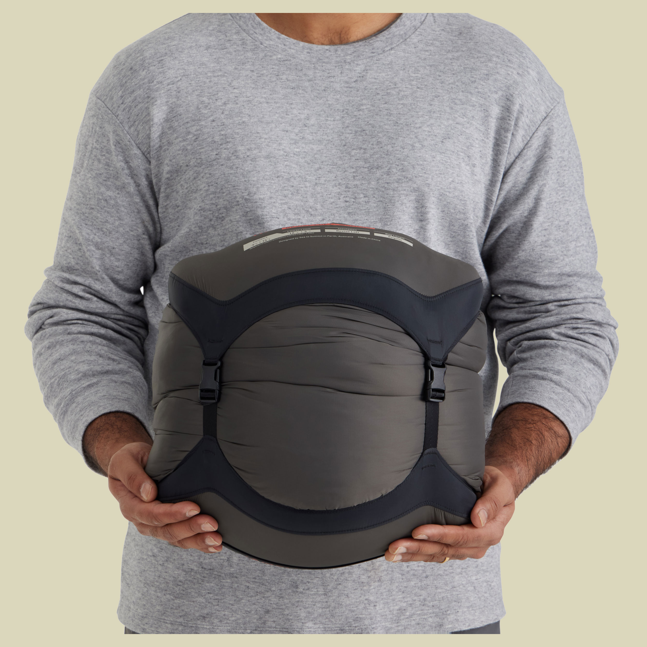 Hamelin Synthetic Sleeping Bag -9 C rot regular 185 cm - Farbe picante