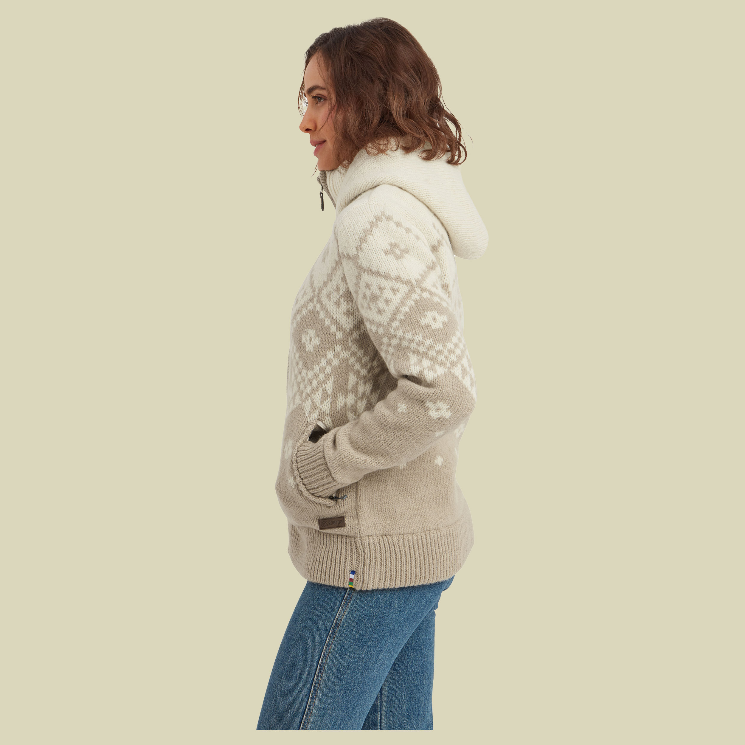 Kirtipur Sweater Women S beige - Farbe cream