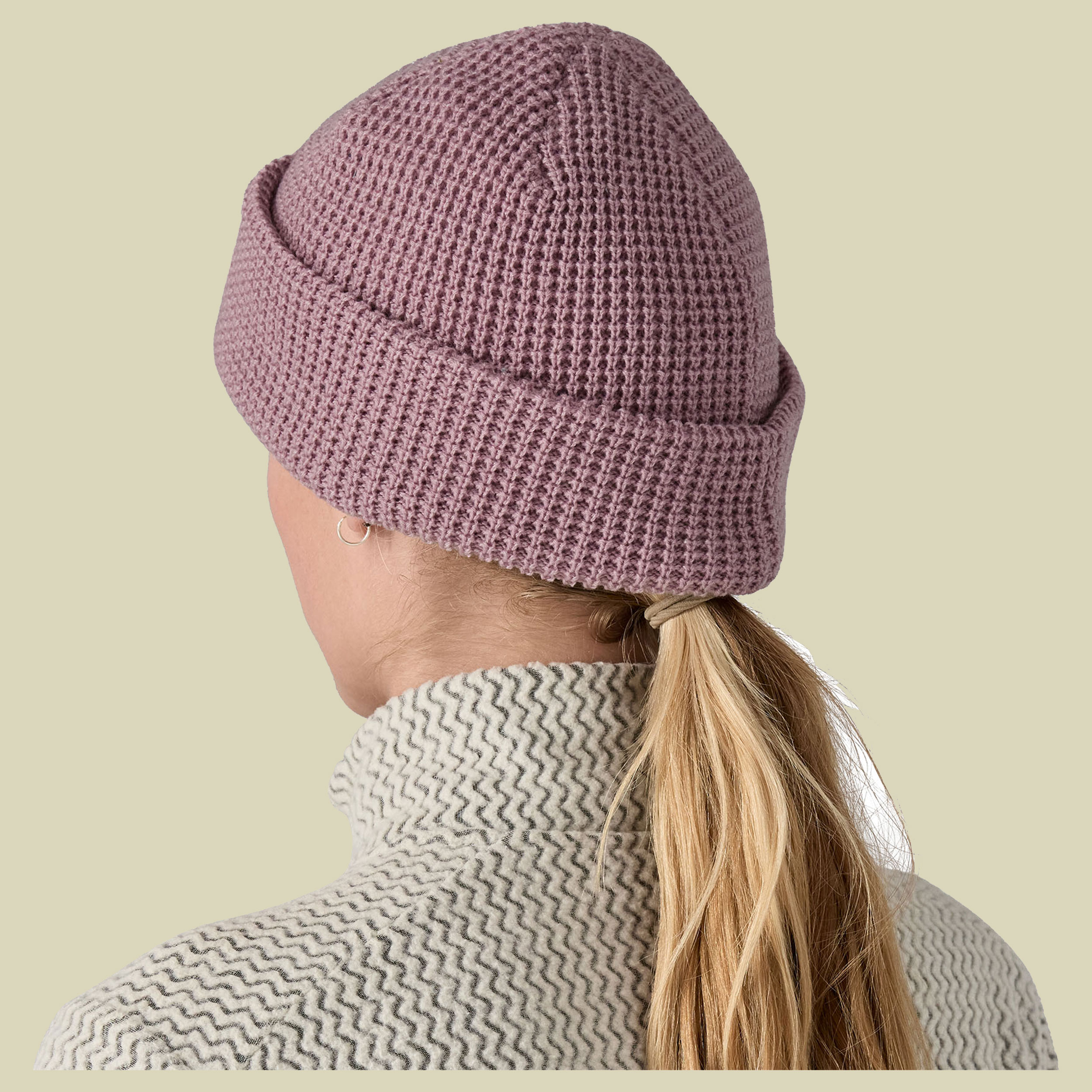 Snowdrifter Beanie one size rosa - stormy mauve