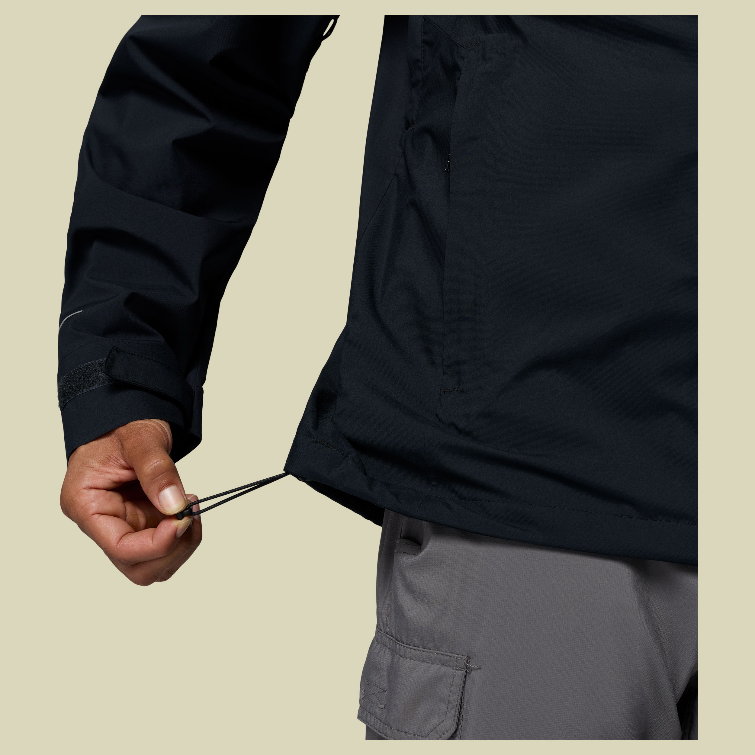 Trailborne 2.5L Shell Men XXL schwarz - black