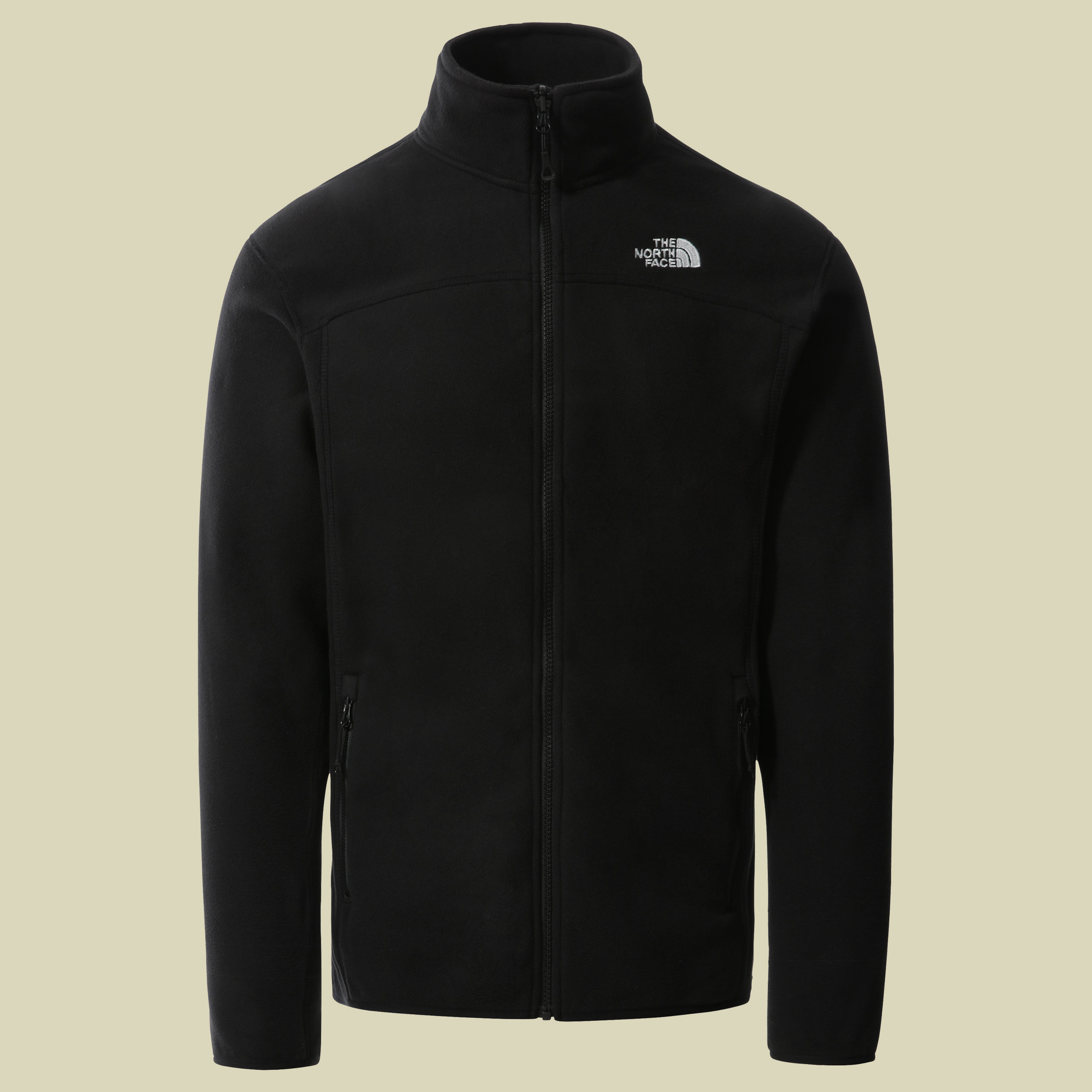 100 Glacier Full Zip Men Größe XXL Farbe TNF black