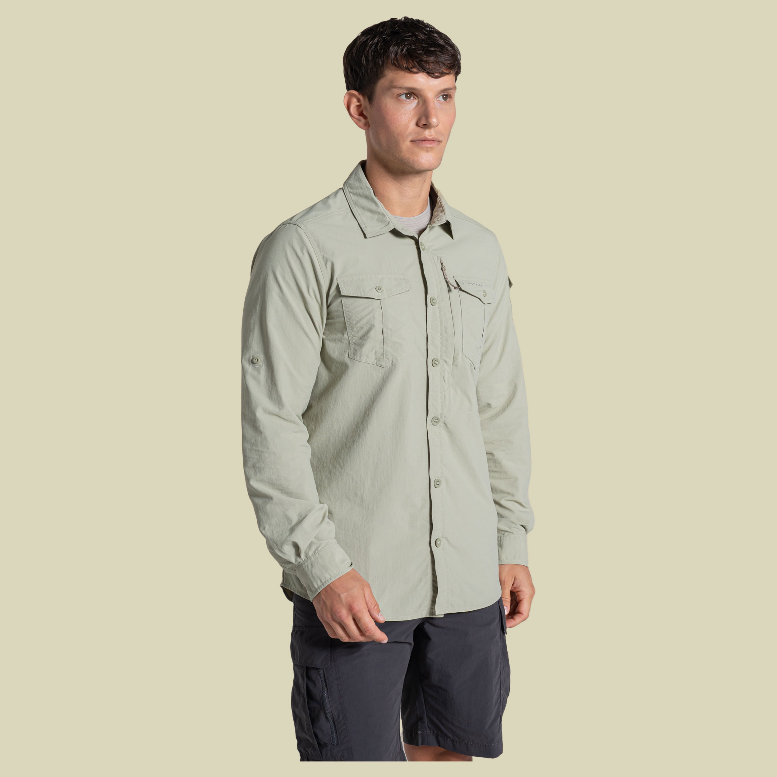 NosiLife Adventure Long Sleeved Shirt III Men XXL grün - bayleaf