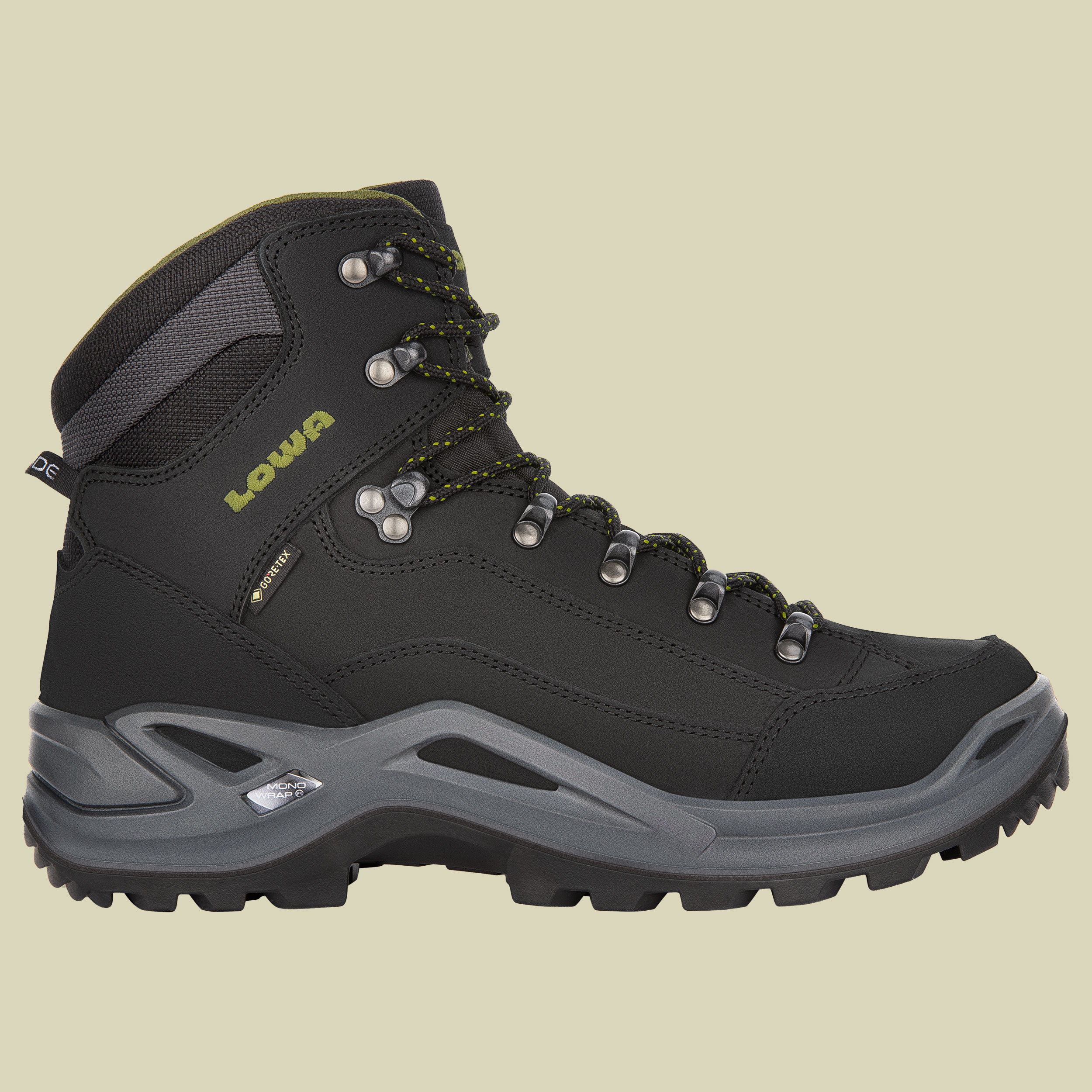 Renegade GTX Mid Men Größe UK 10 Farbe schwarz/oliv