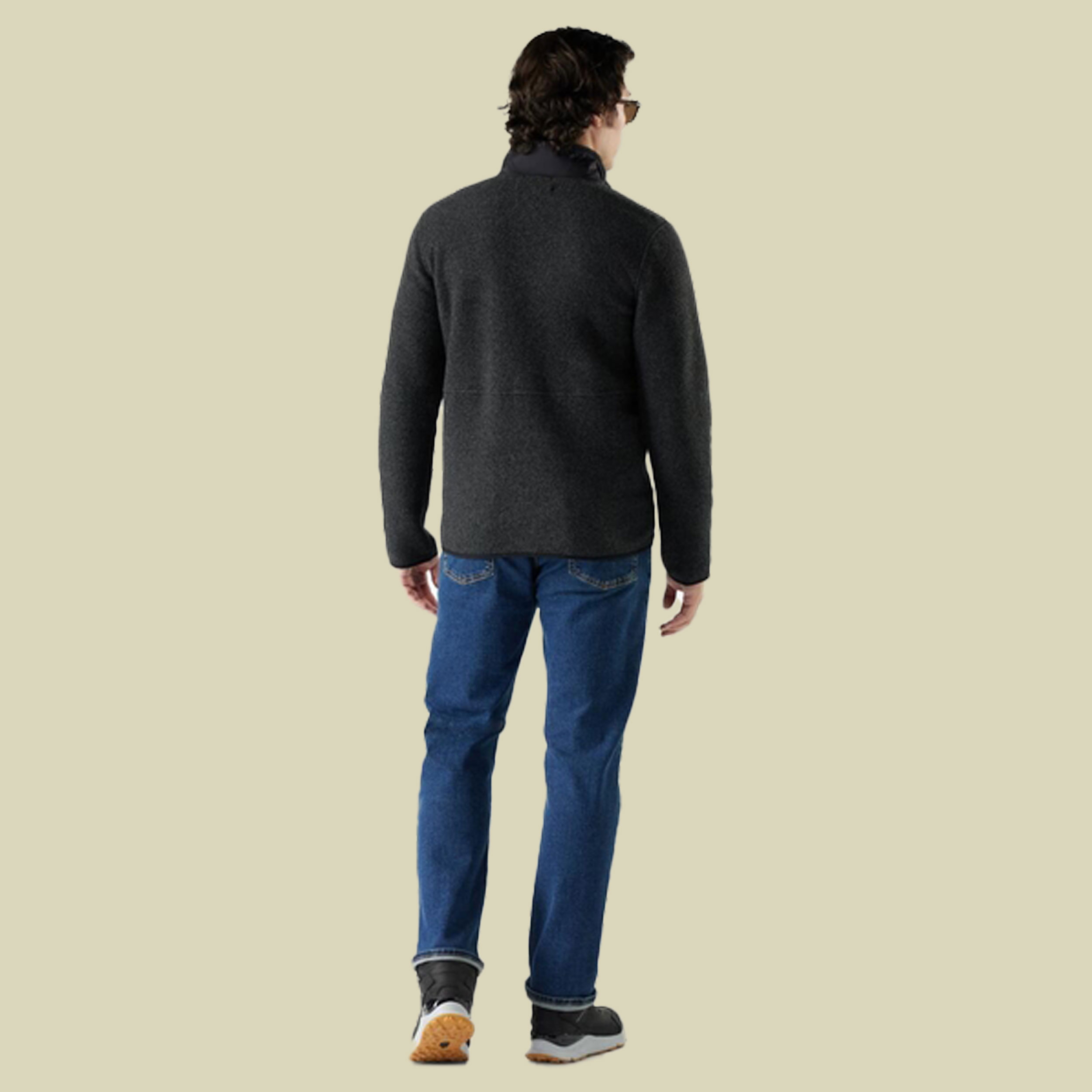 Second Cut Fleece Jacket Men XXL grau - charcoal