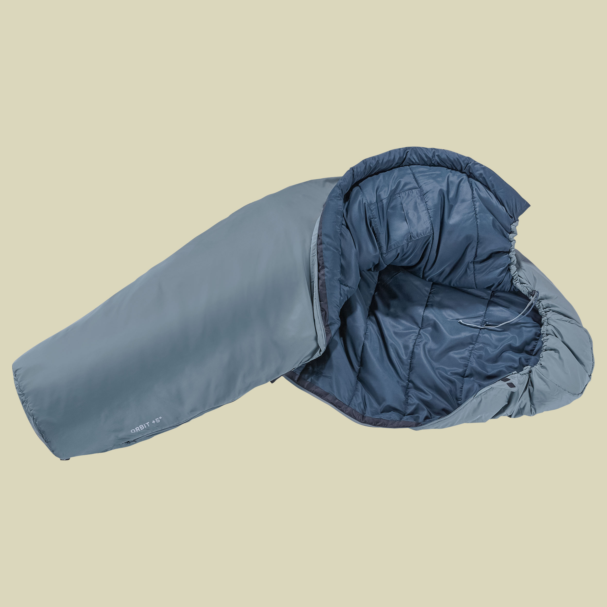 Orbit +5 bis Körpergröße 200 cm Farbe shale-ink, Reißverschluss rechts