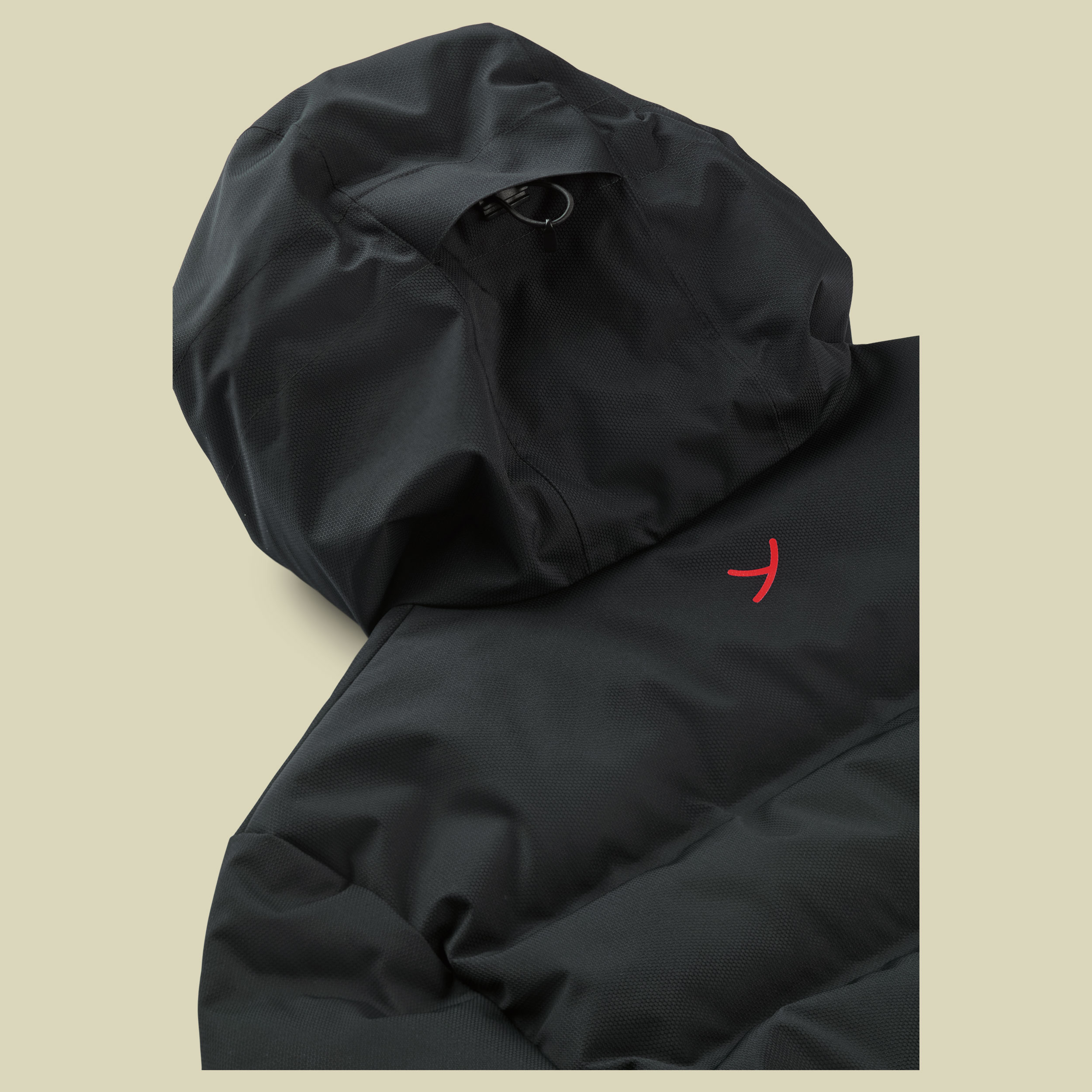 Moana W´s Bonded Hardshell Down Coat Größe L  Farbe black