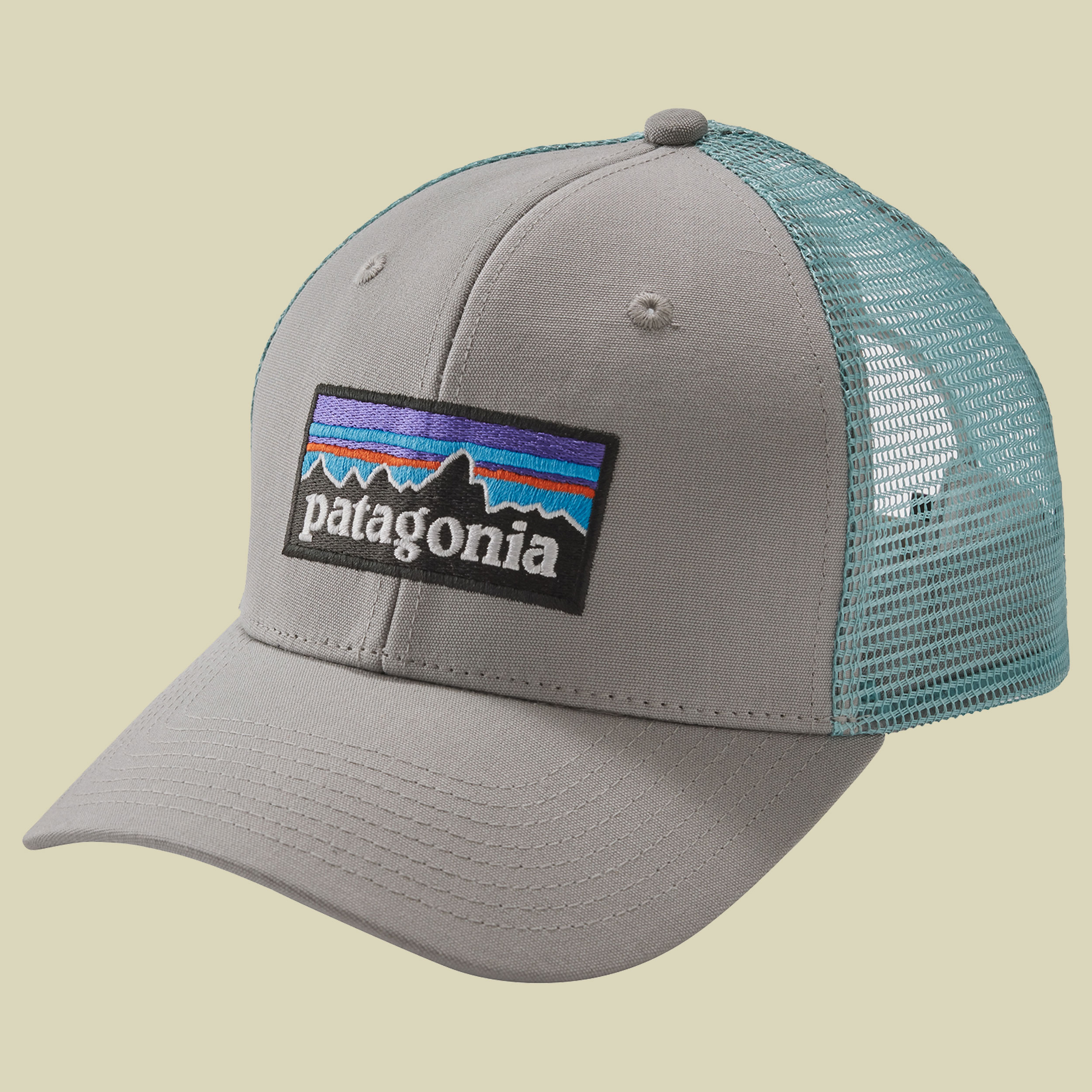 P-6 Logo Trucker Hat Größe one size Farbe drifter grey/dam blue