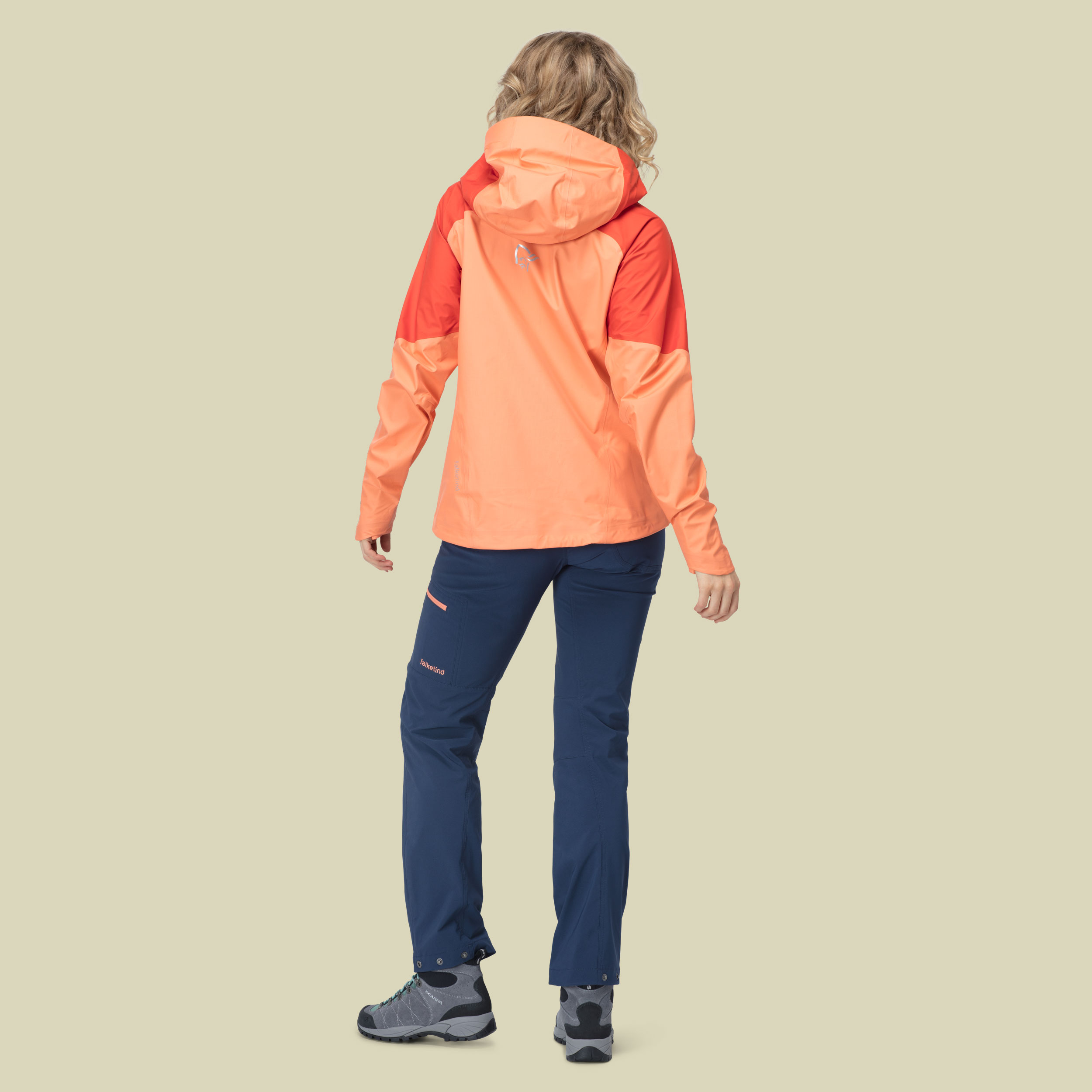 Falketind Gore-Tex Jacket Women Größe S Farbe melon