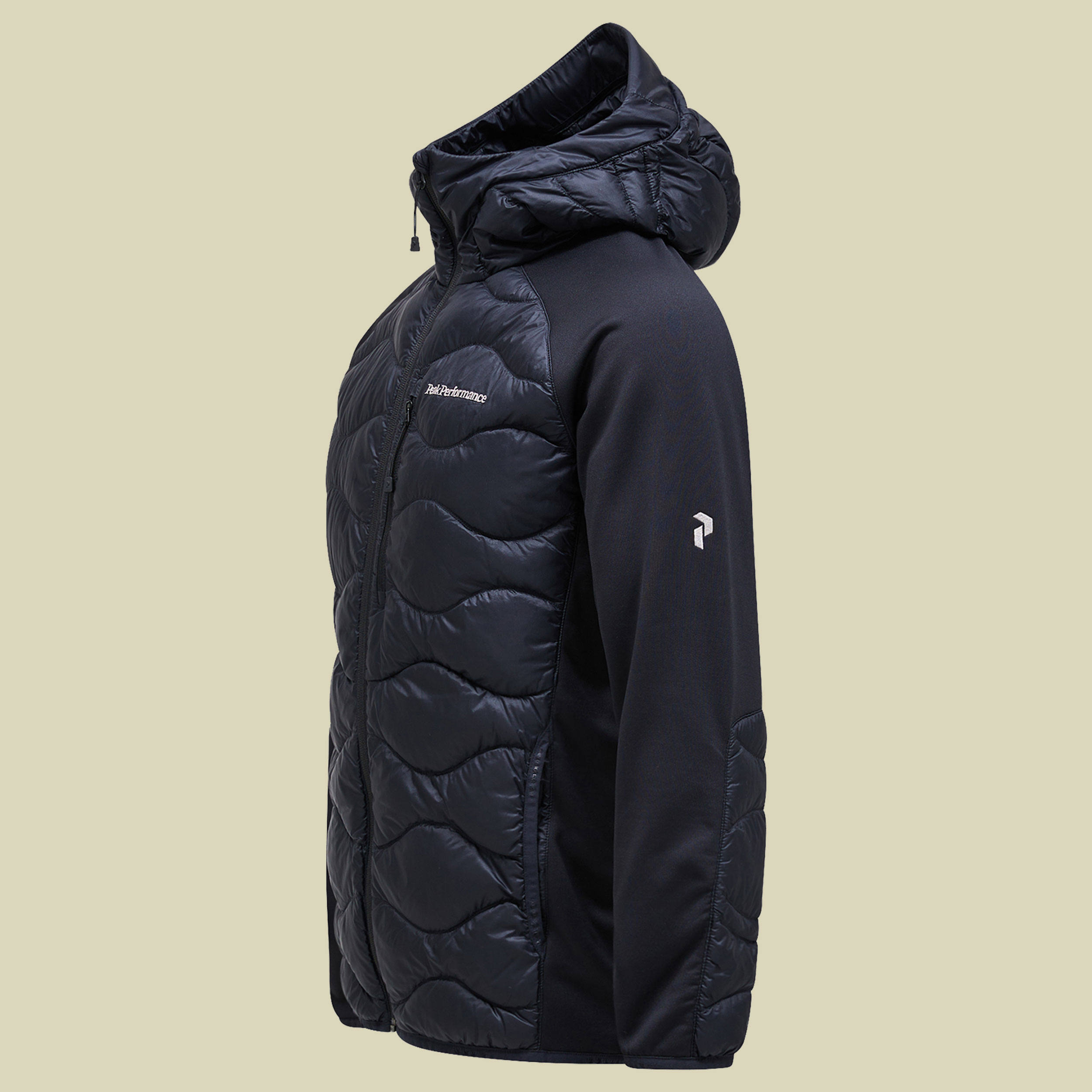 Helium Down Hybrid Hood Men XL schwarz - black