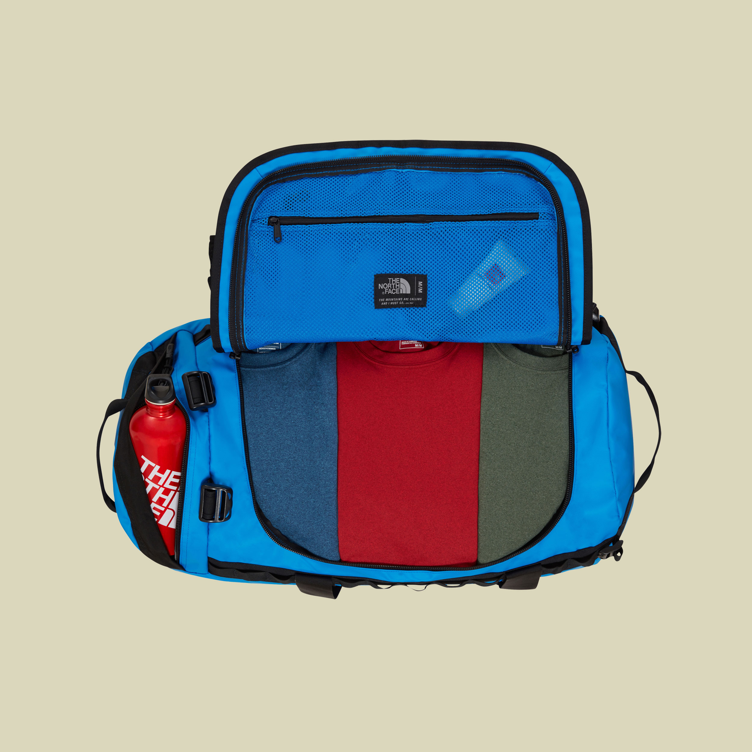 Base Camp Duffel M Volumen 71 Farbe bomber blue/TNF black Base Camp Duffel M Volumen 71 Farbe bomber blue/TNF black