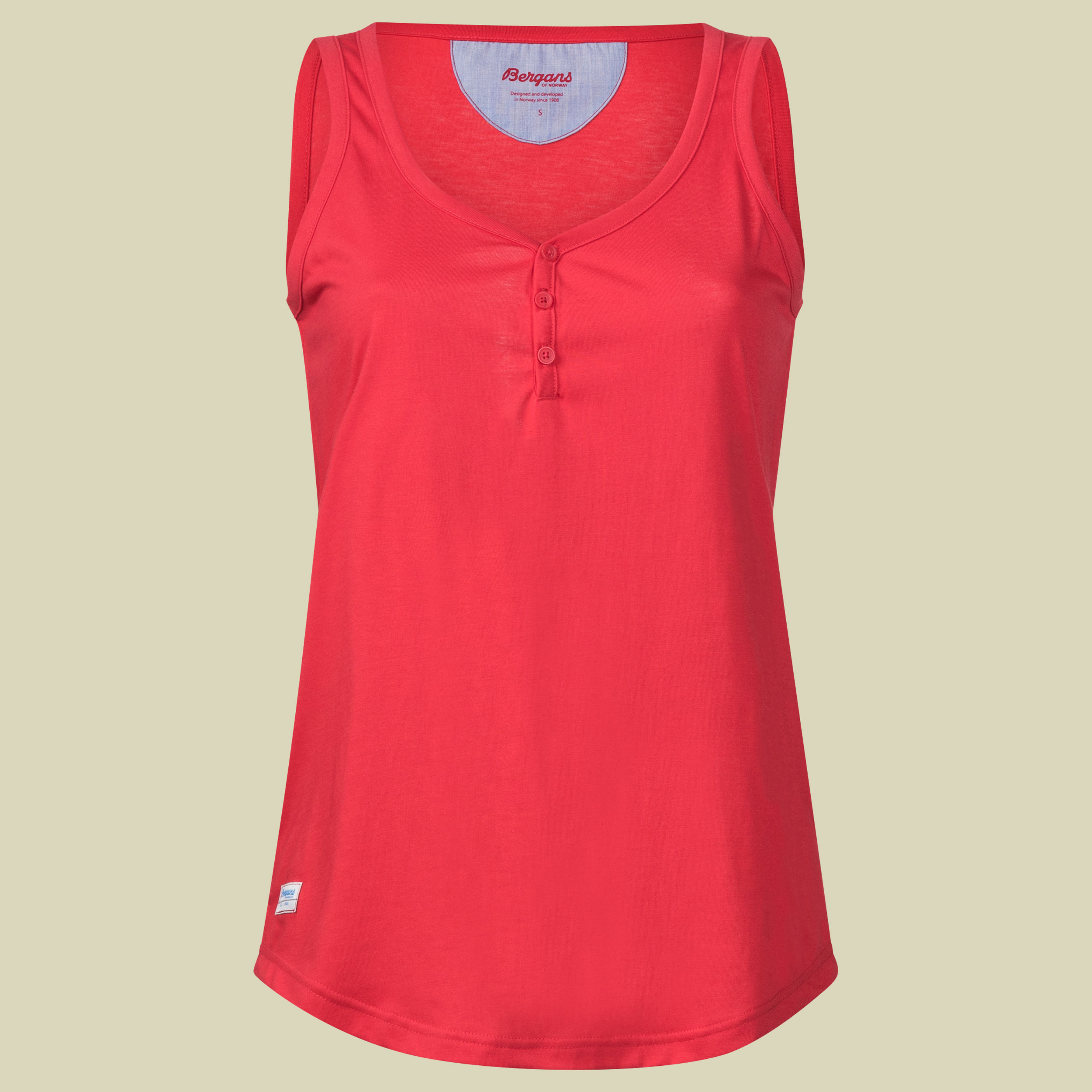 Jomfruland Lady Singlet Größe XS Farbe strawberry