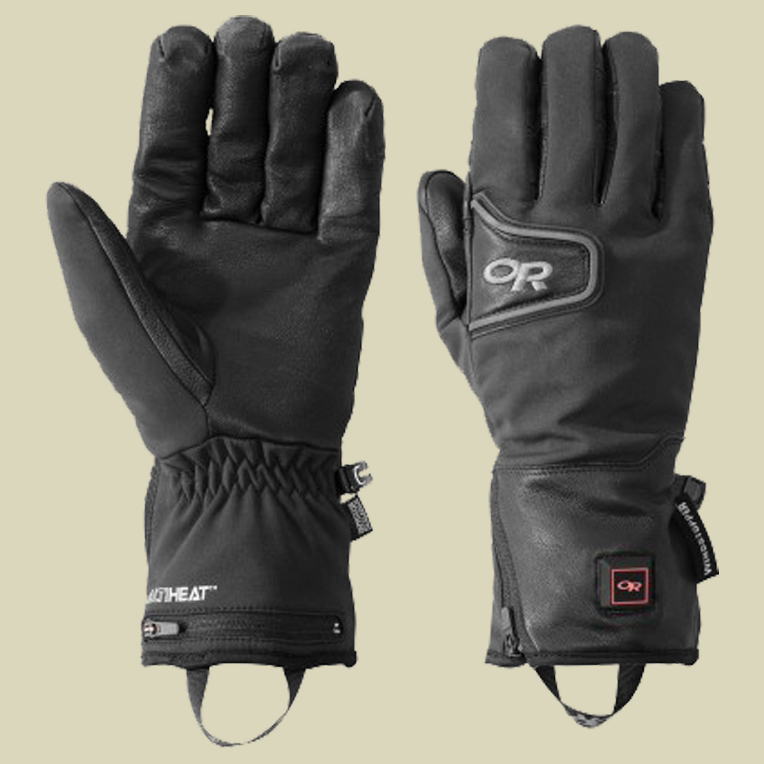Stormtracker Heated Gloves Größe XS Farbe black