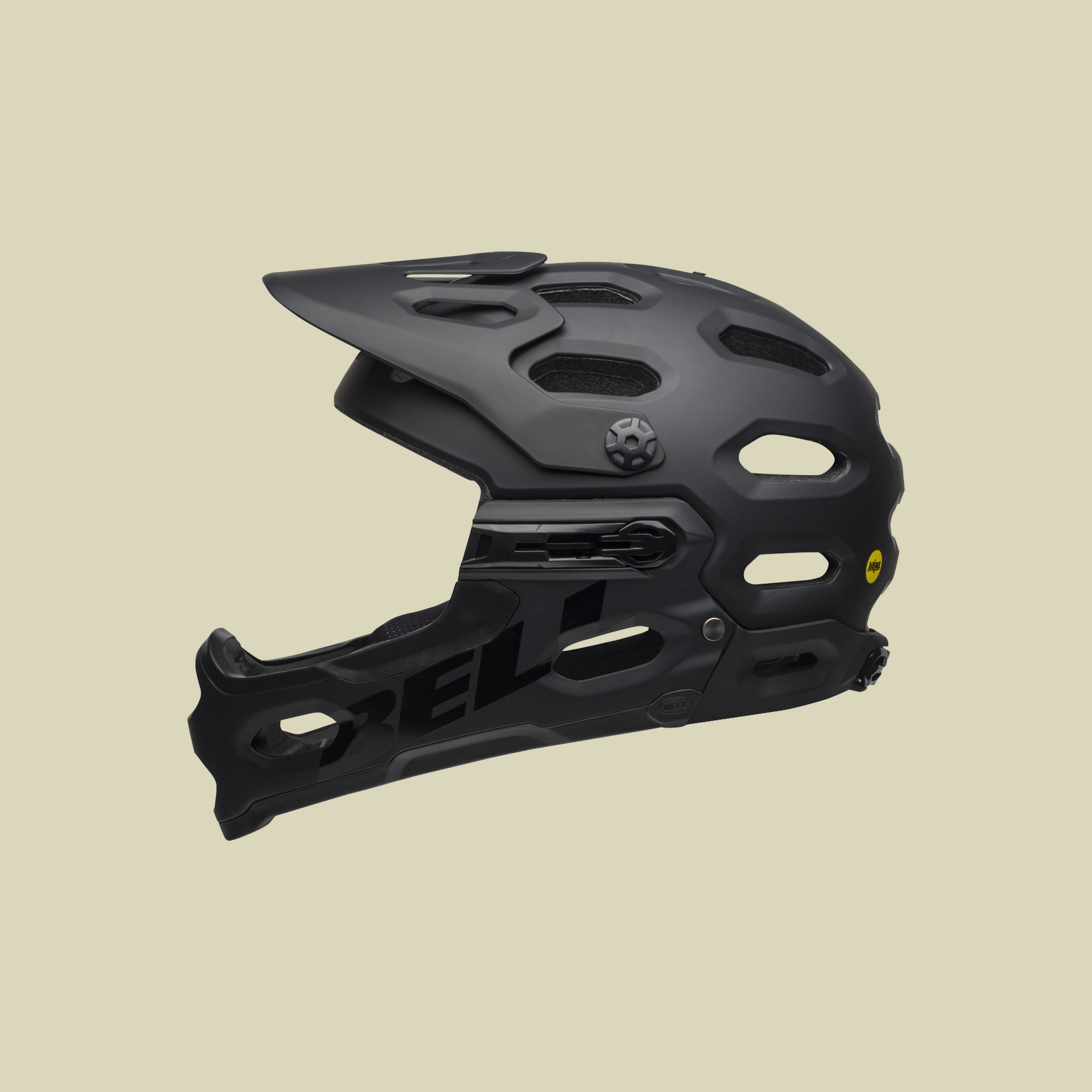 Super 3R Mips Kopfumfang L 58-62 cm Farbe mat/gloss black/grey