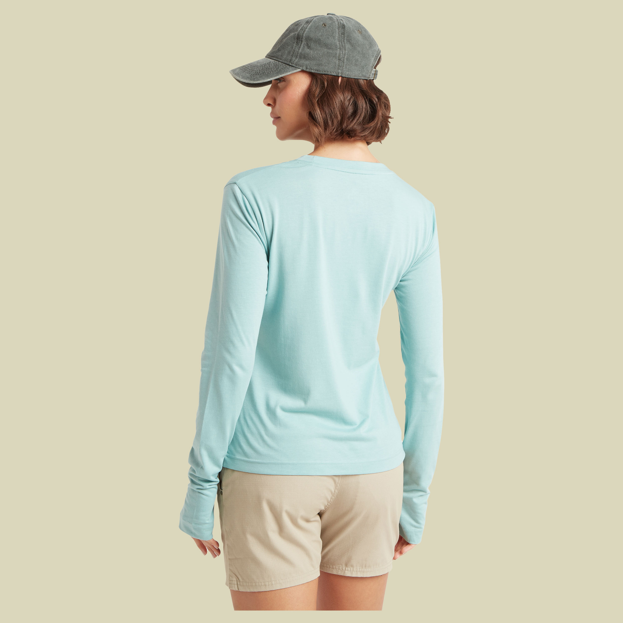 Bali LS Tee Women XS grün - Farbe mist
